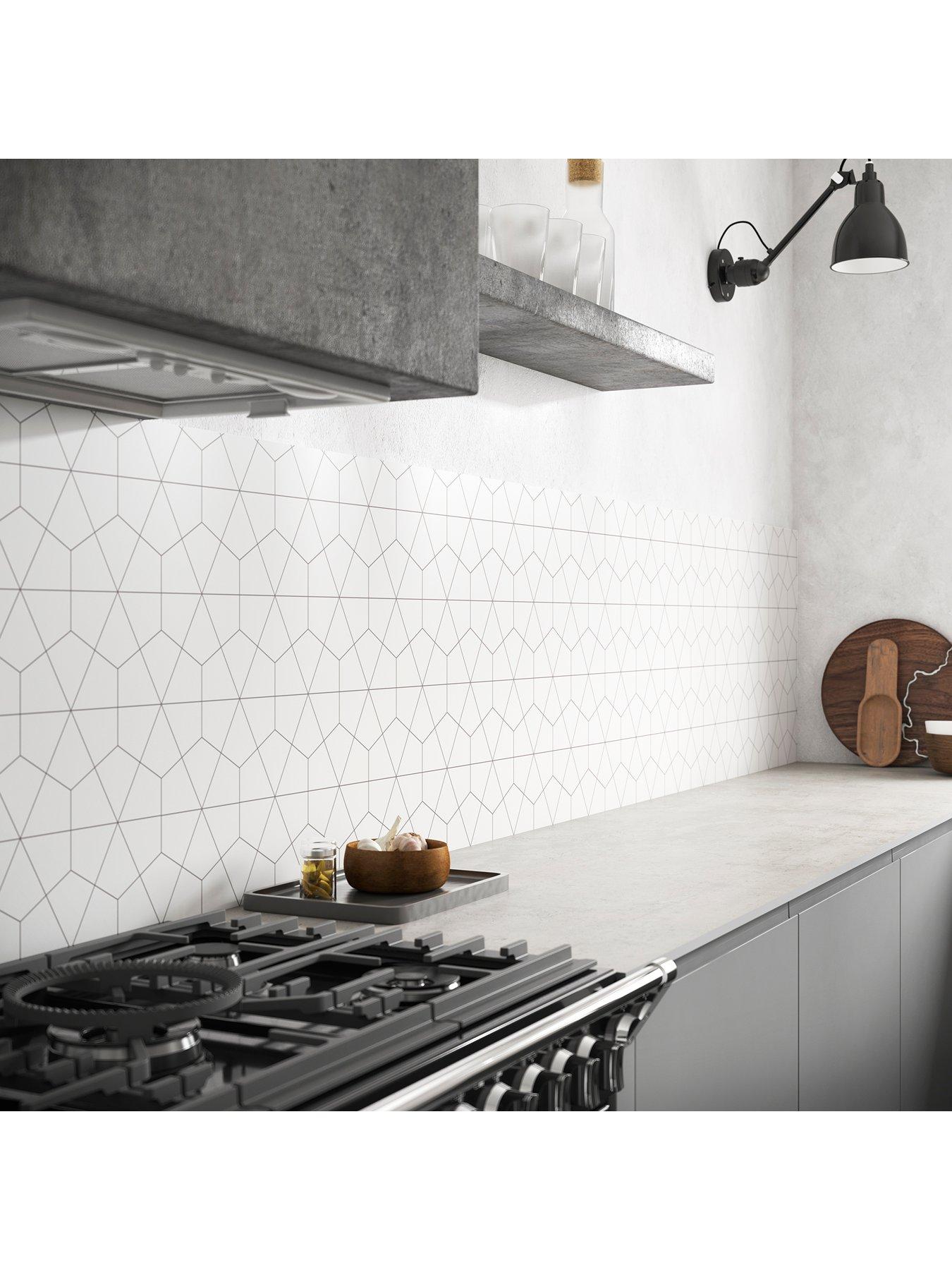 Image 5 of 6 of WilsonArt ALLOY Geometry Kitchen Splashback - 3000x750mmx4mm