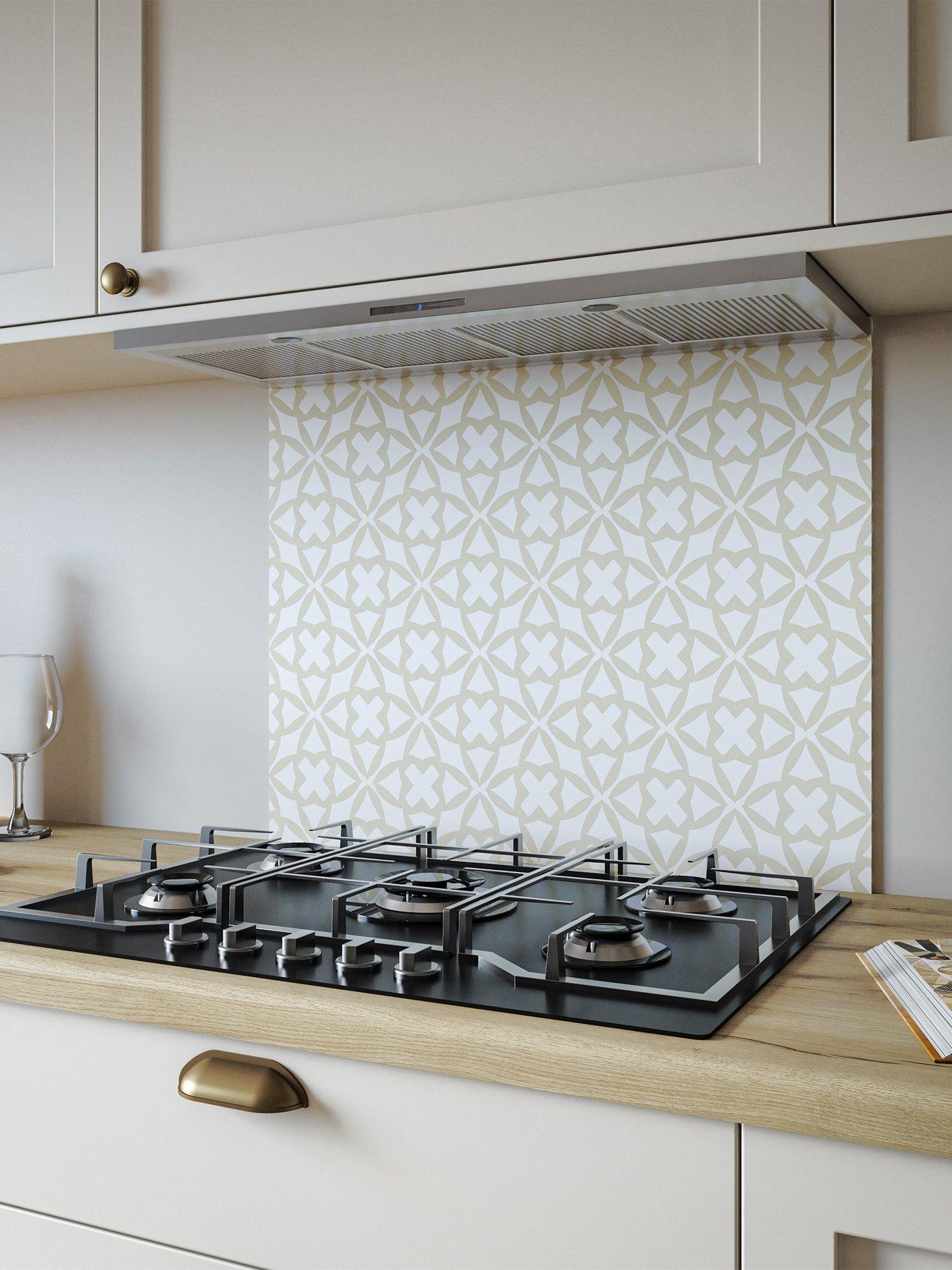 WilsonArt ALLOY Moss Tessera Kitchen Hob Splashback - 600x800mm