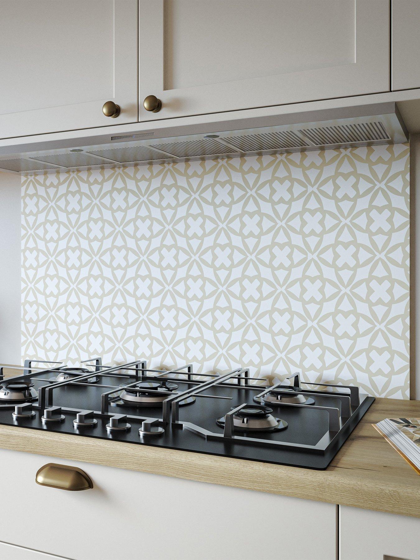 WilsonArt ALLOY Moss Tessera Kitchen Hob Splashback - 900x800mm
