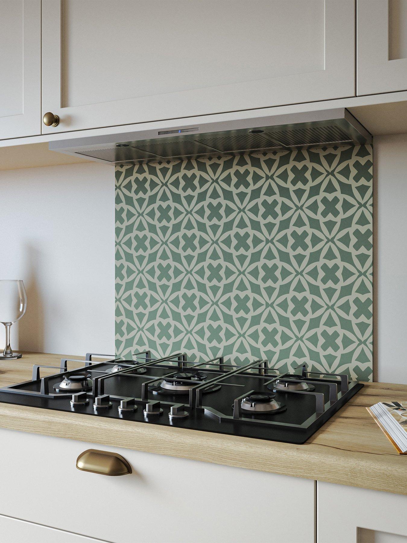 WilsonArt ALLOY Stone Tessera Kitchen Hob Splashback - 600x800mm