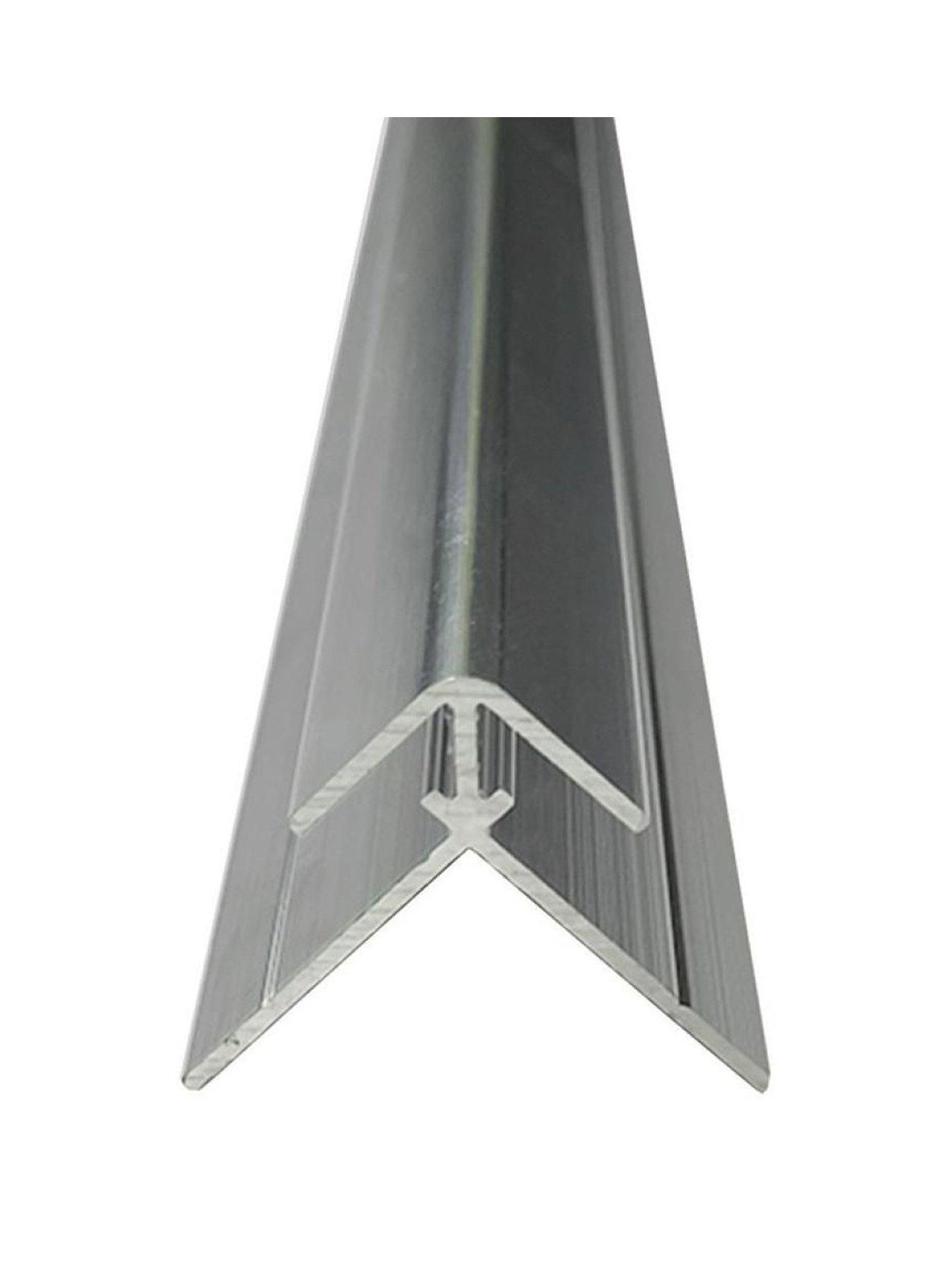 front image of wilsonart-external-corner-joint-matt-silver-750mm