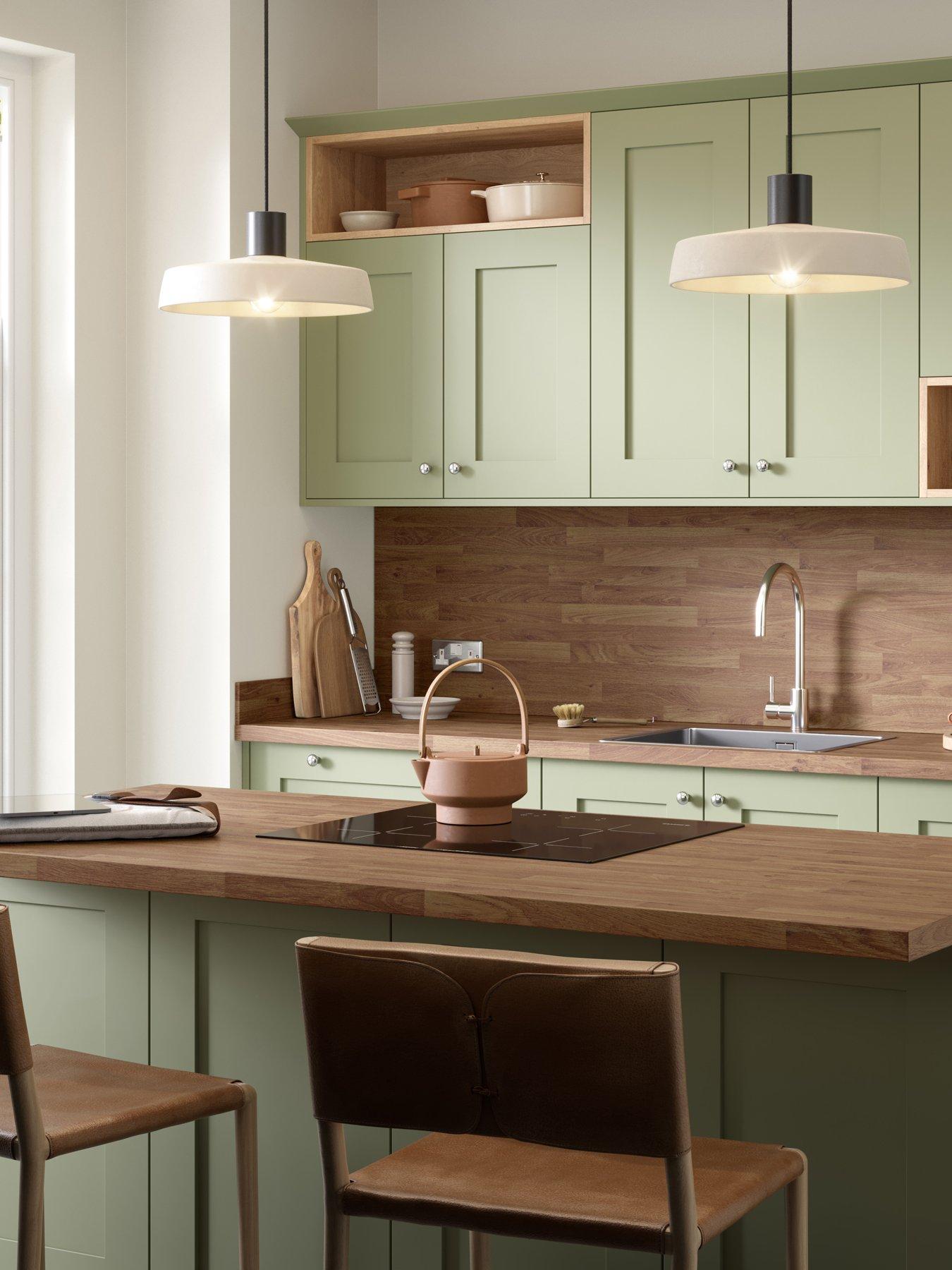 WilsonArt Plus Colmar Oak Postformed Laminate Kitchen Breakfast Bar - 4100mm x 900mm x 38mm