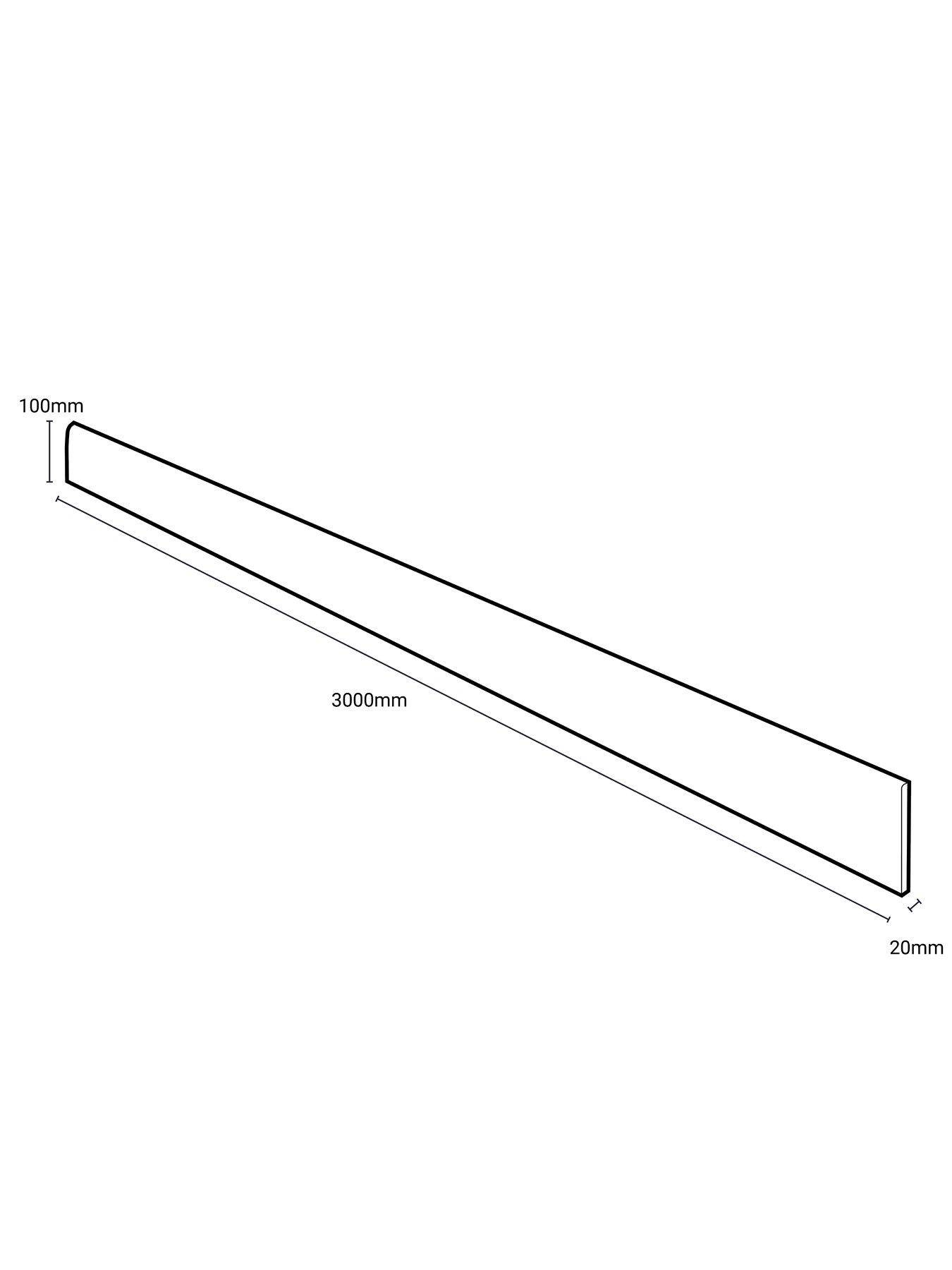 Image 3 of 3 of WilsonArt Plus Colmar Oak Laminate Kitchen Upstand - 3000mm x 100mm x 20mm