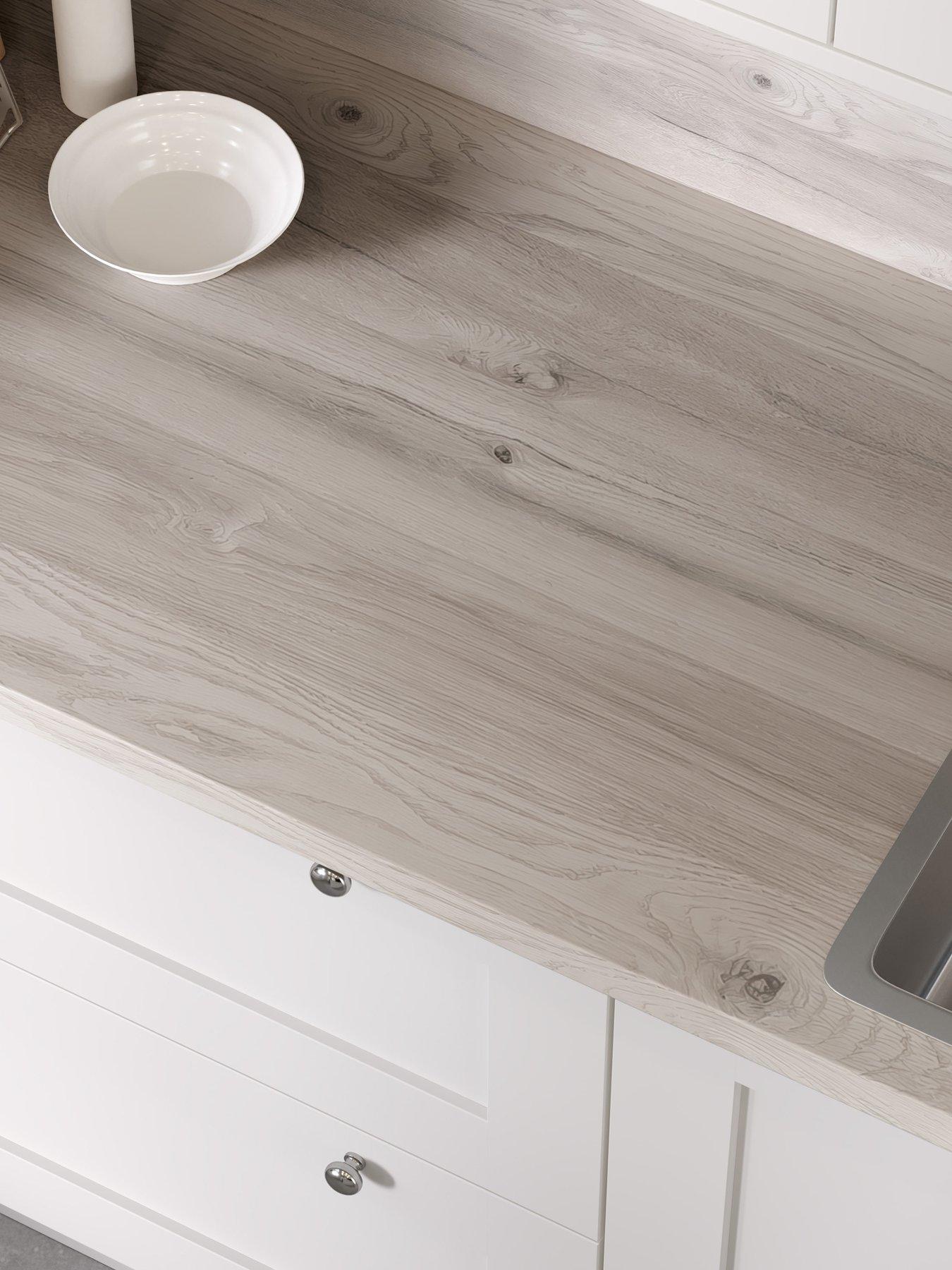 WilsonArt Plus Gardenia  Laminate Kitchen Upstand - 3000mm x 100mm x 20mm