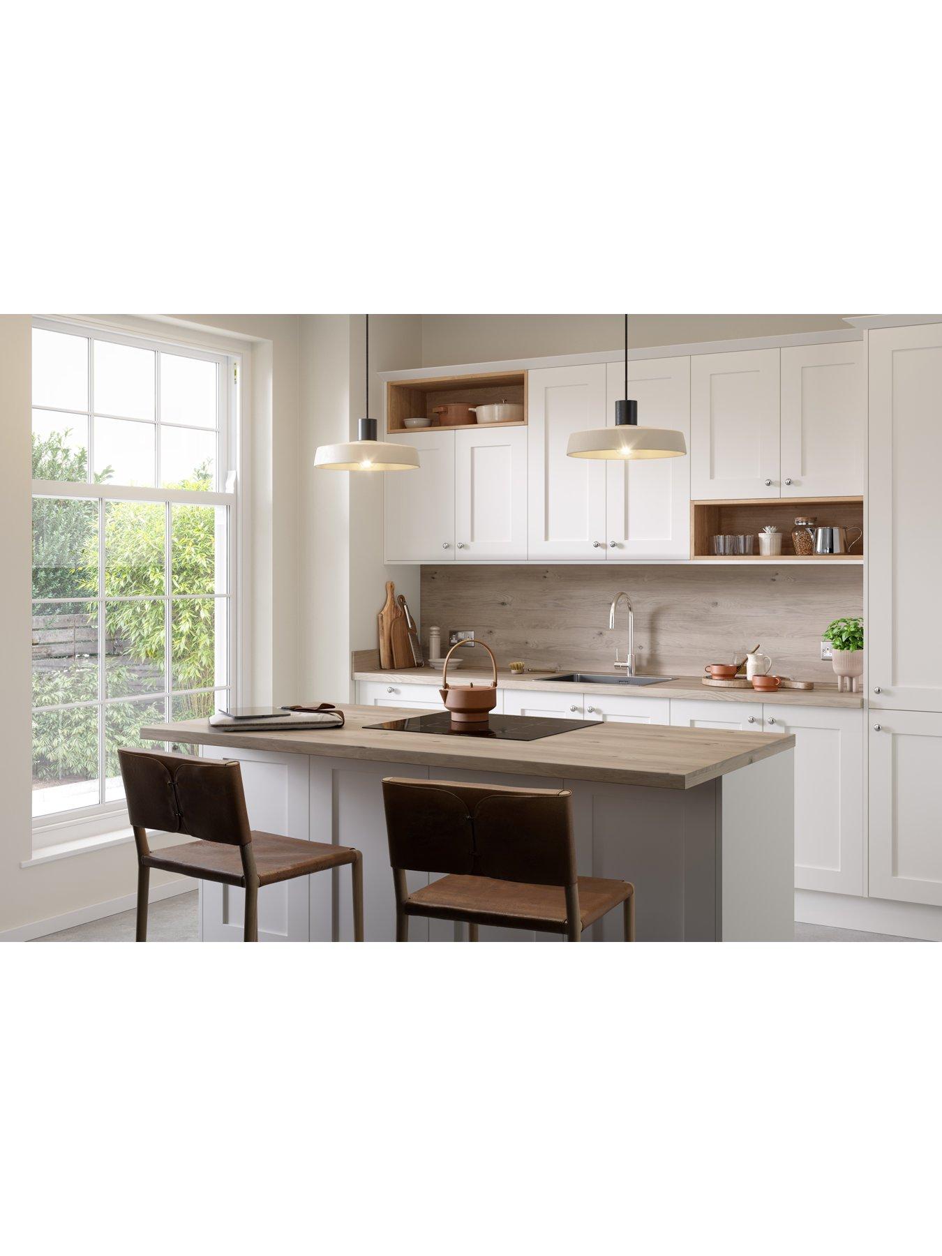 Image 4 of 7 of WilsonArt Plus Gardenia &nbsp;Laminate Kitchen Upstand - 3000mm x 100mm x 20mm