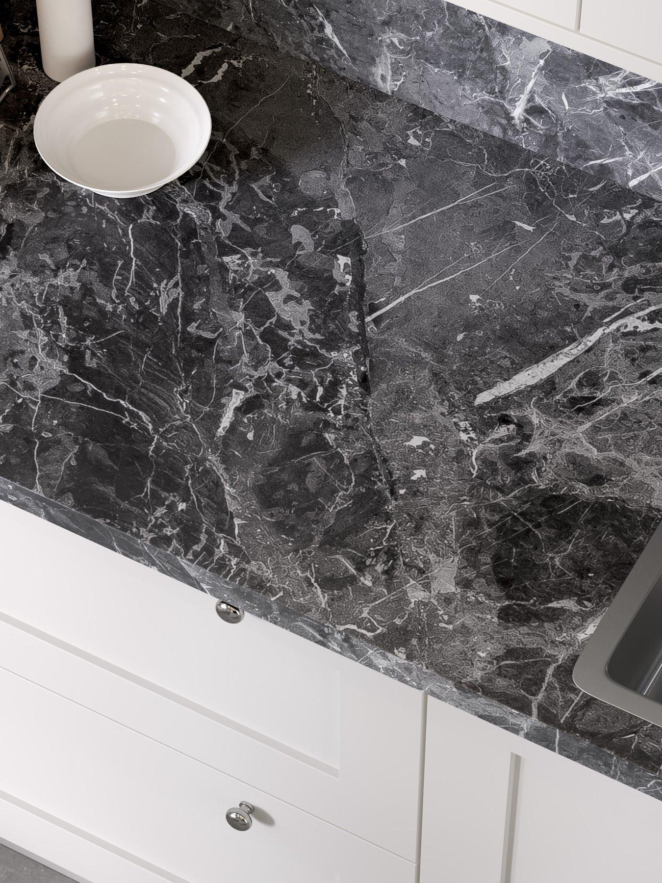 Image 1 of 5 of WilsonArt Options Plus Marqunia Marble Upstand Pf