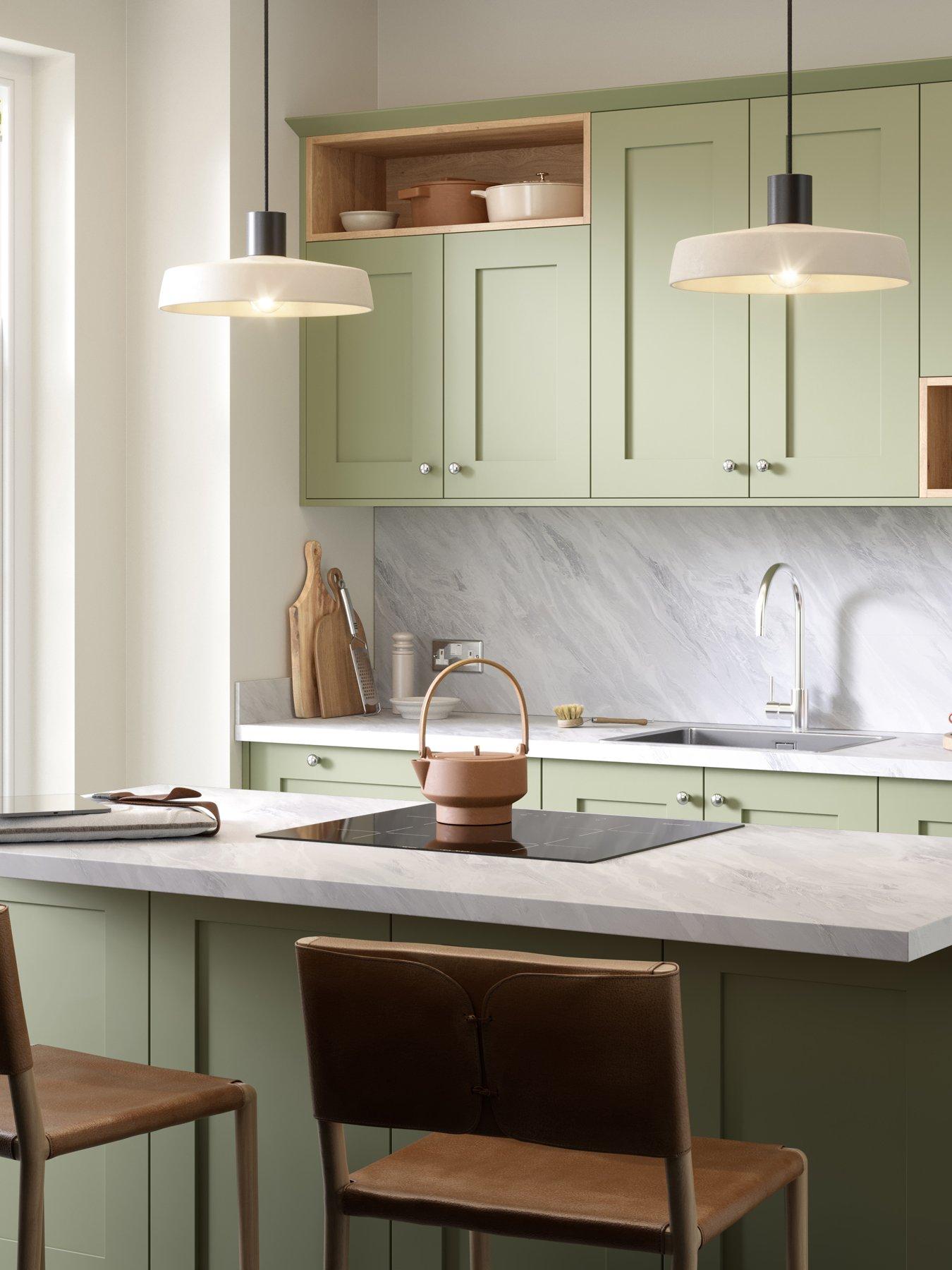 WilsonArt Plus Sirocco Marble  Postformed Laminate Kitchen Breakfast Bar - 4100mm x 900mm x 38mm