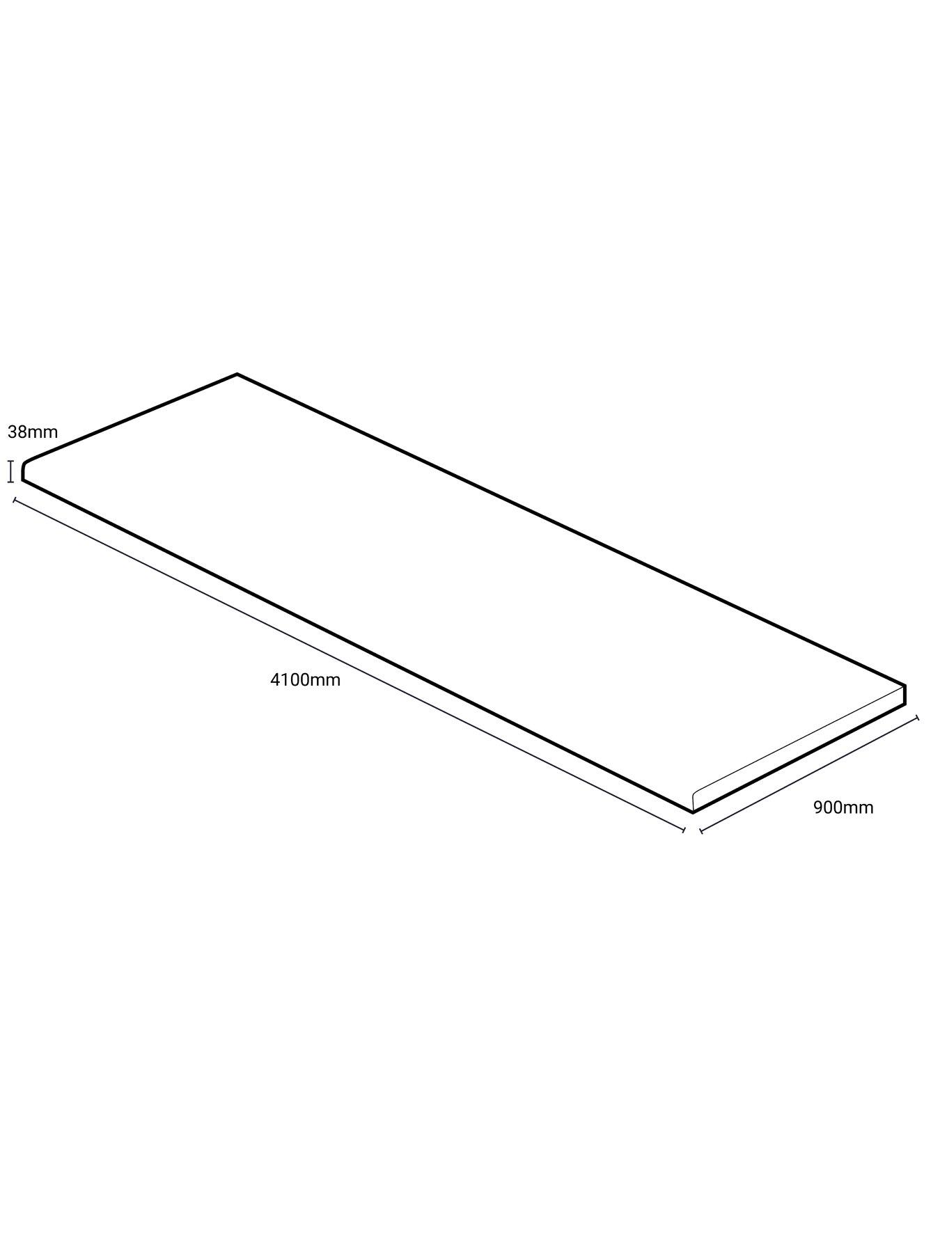 Image 7 of 7 of WilsonArt Options Plus Nuvolento 4.1m Breakfast Bar