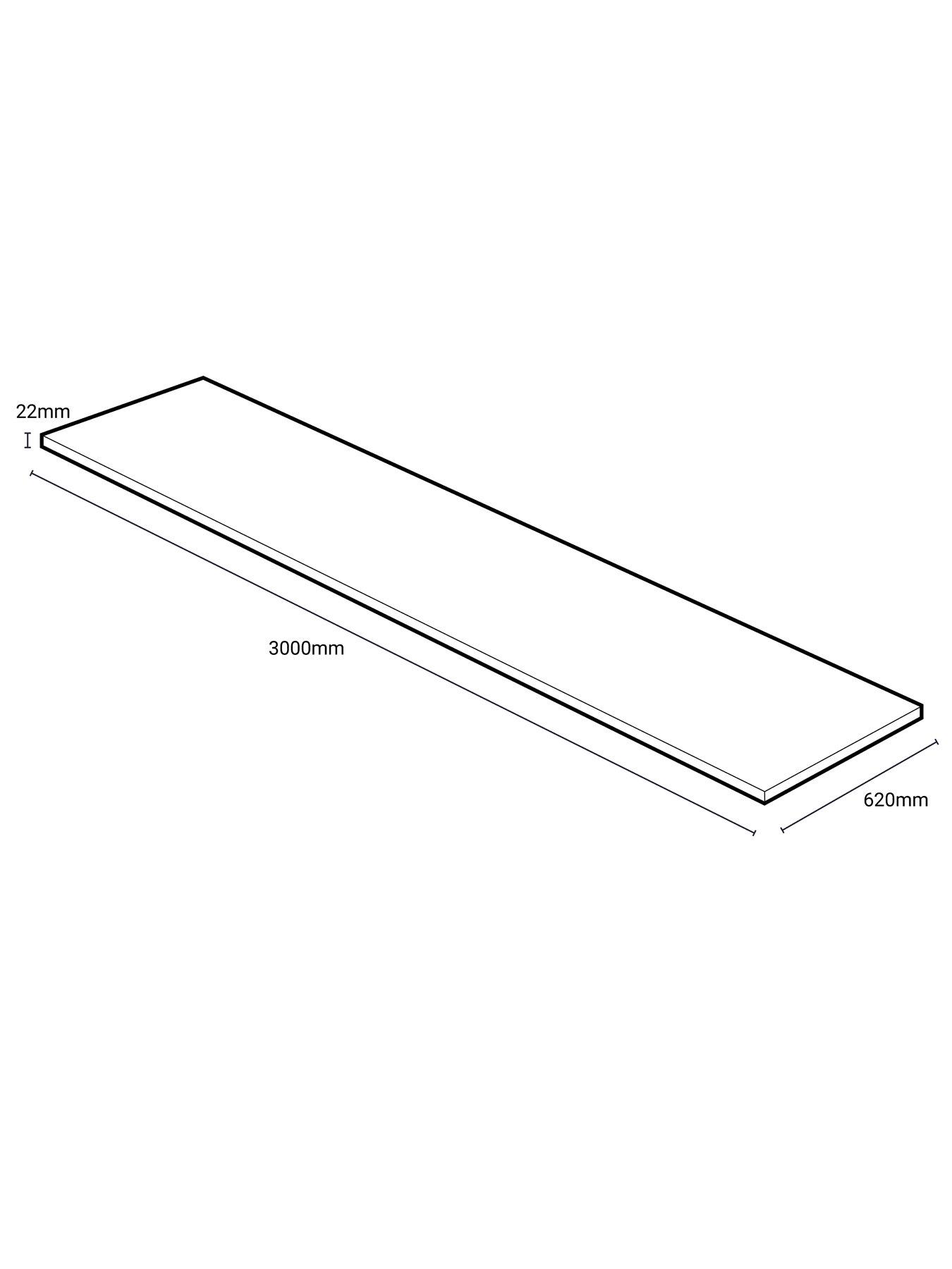  image of wilsonart-omega-sleek-emperdora-marble-3m-worktop-squ