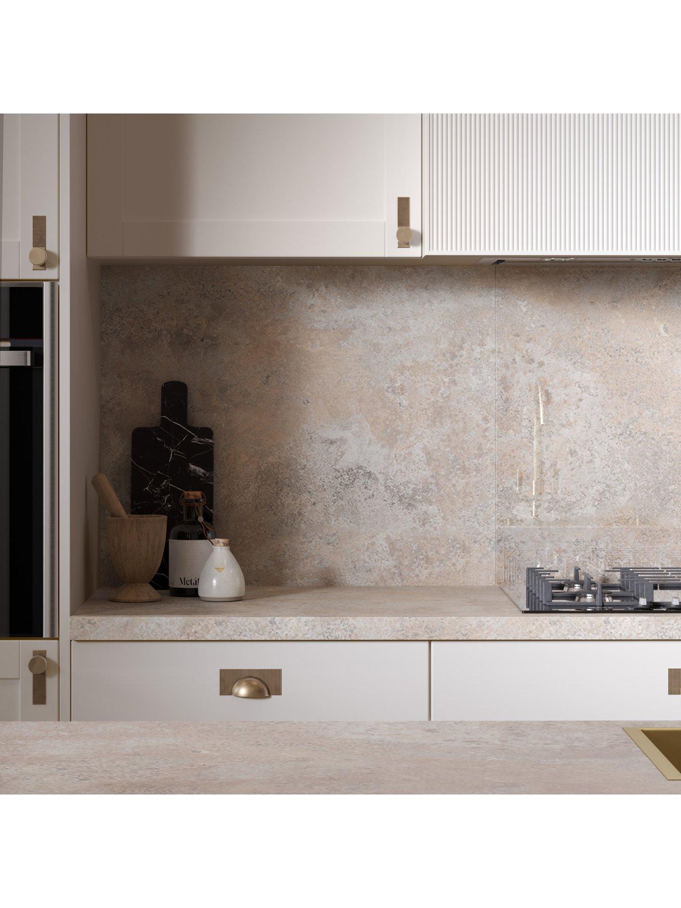Image 3 of 6 of WilsonArt Omega Modern Caldeira Square Edge Laminate Kitchen Worktop - 4100 x 620mm x 38mm