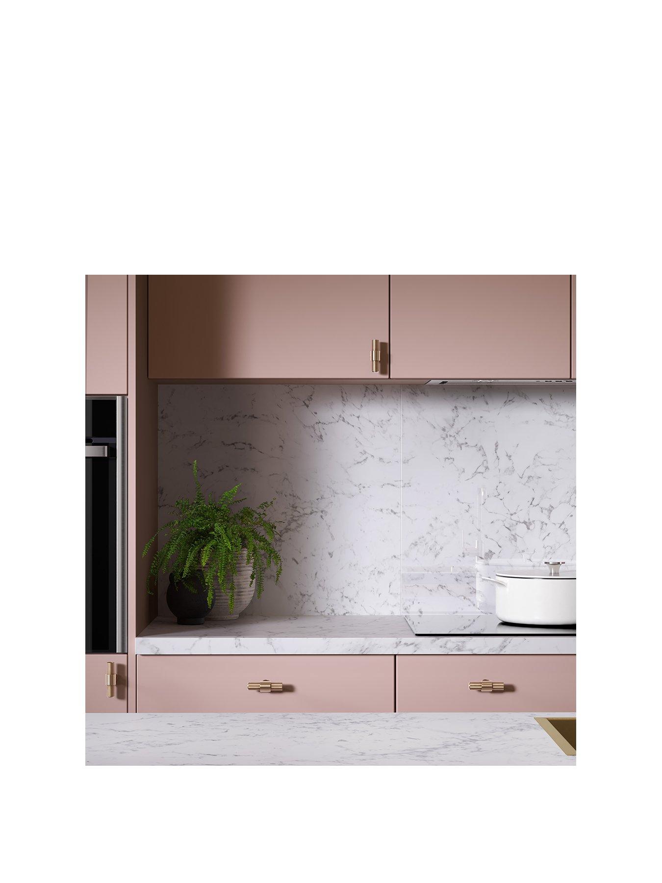 Image 2 of 6 of WilsonArt Omega Modern Tuscany Marble &nbsp;Square Edge Laminate Kitchen Worktop - 4100 x 620mm x 38mm