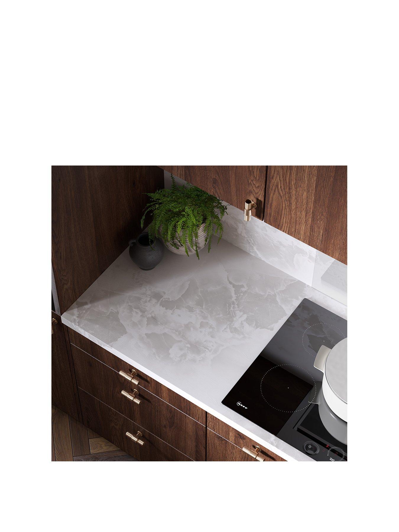 Image 2 of 7 of WilsonArt Omega Modern Terzo Stone Square Edge Laminate Kitchen Breakfast Bar - 4100 x 900mm x 38mm