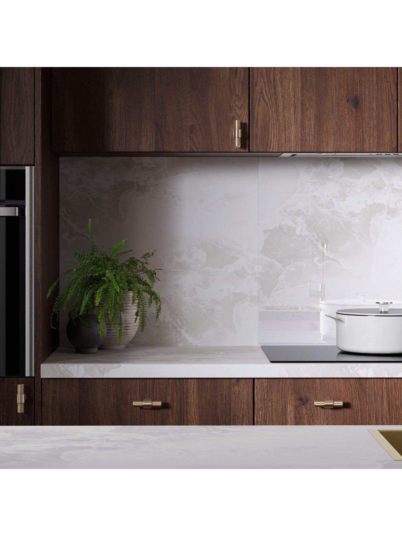 Image 3 of 7 of WilsonArt Omega Modern Terzo Stone Square Edge Laminate Kitchen Breakfast Bar - 4100 x 900mm x 38mm