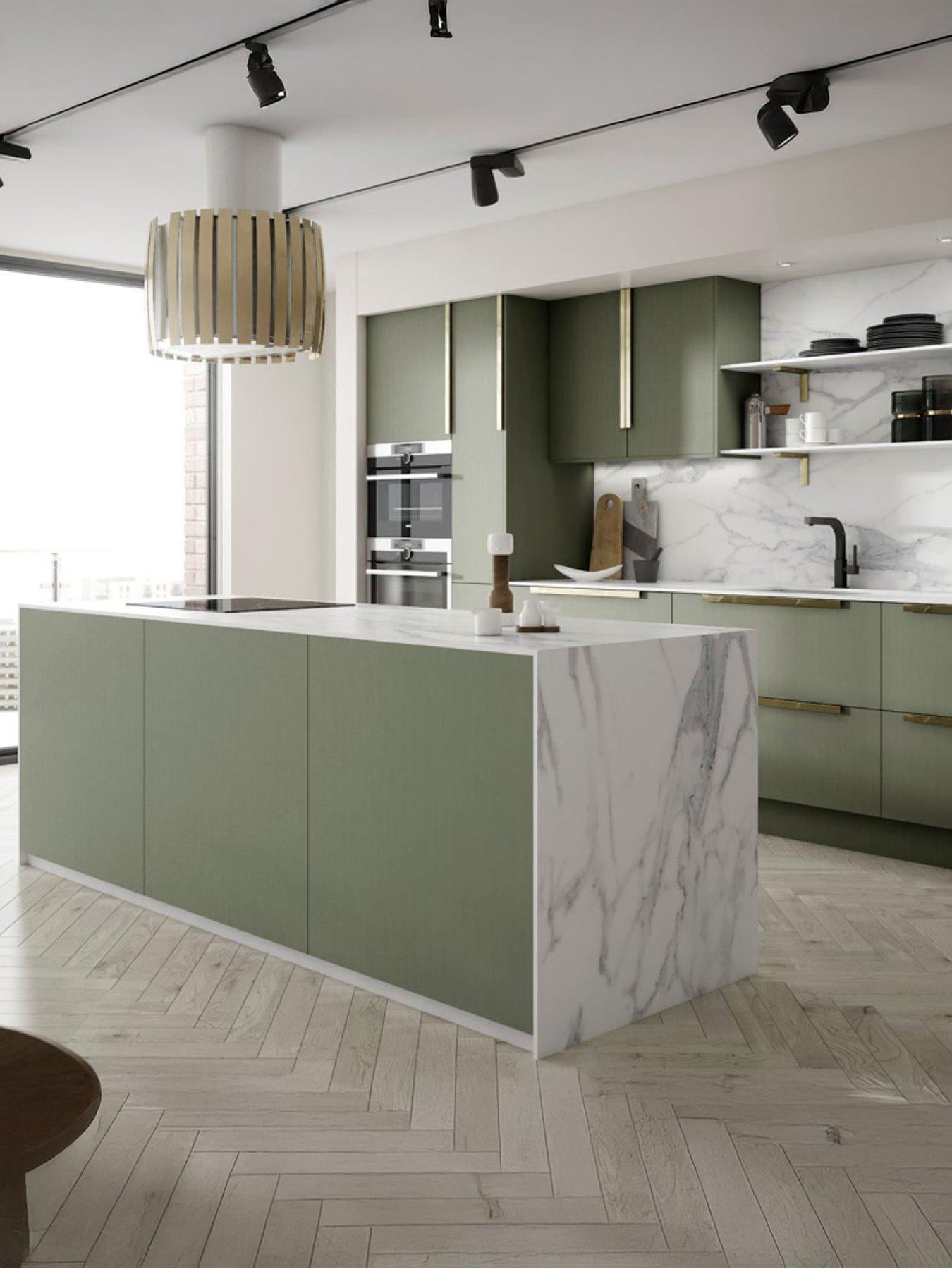 WilsonArt Zenith Kitchen Backsplash - Marbre Veneto - 3000mm x 600mm x 9mm