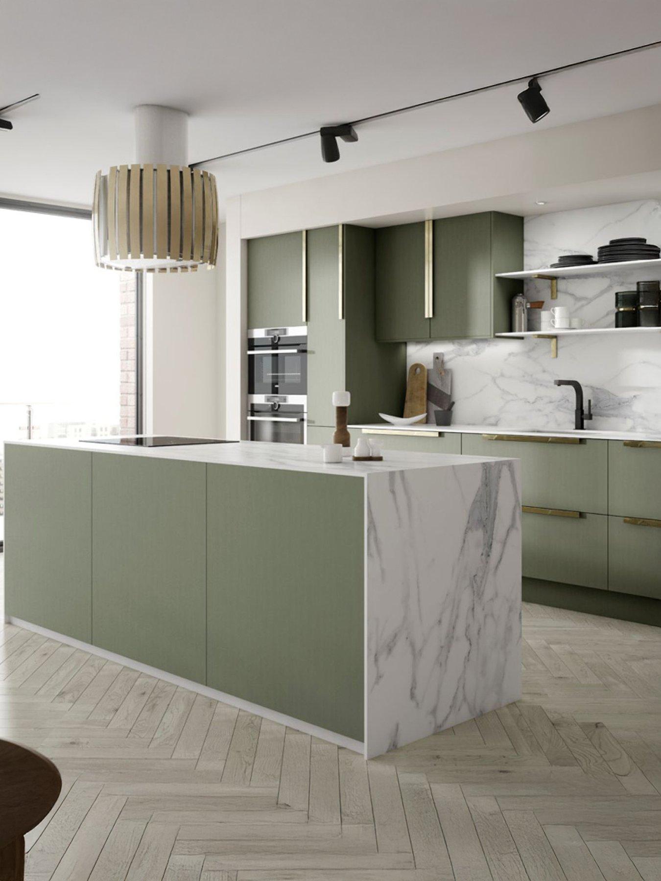 Image 1 of 4 of WilsonArt Zenith Kitchen Breakfast Bar - Marbre Veneto - 3000mm x 950mm x 12.5mm