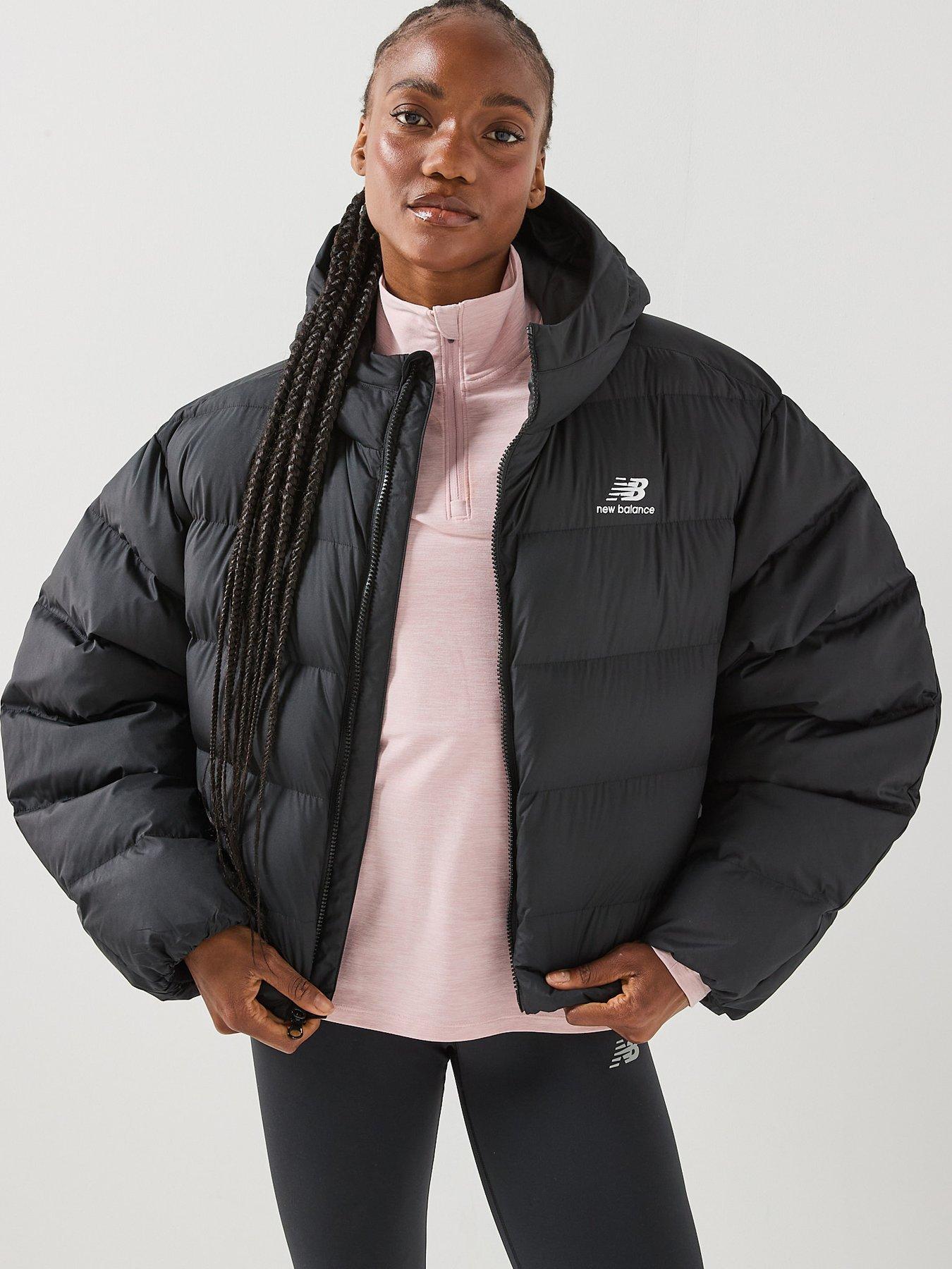 Image 1 of 6 of New Balance Women's Boston Puffer Jacket - Black