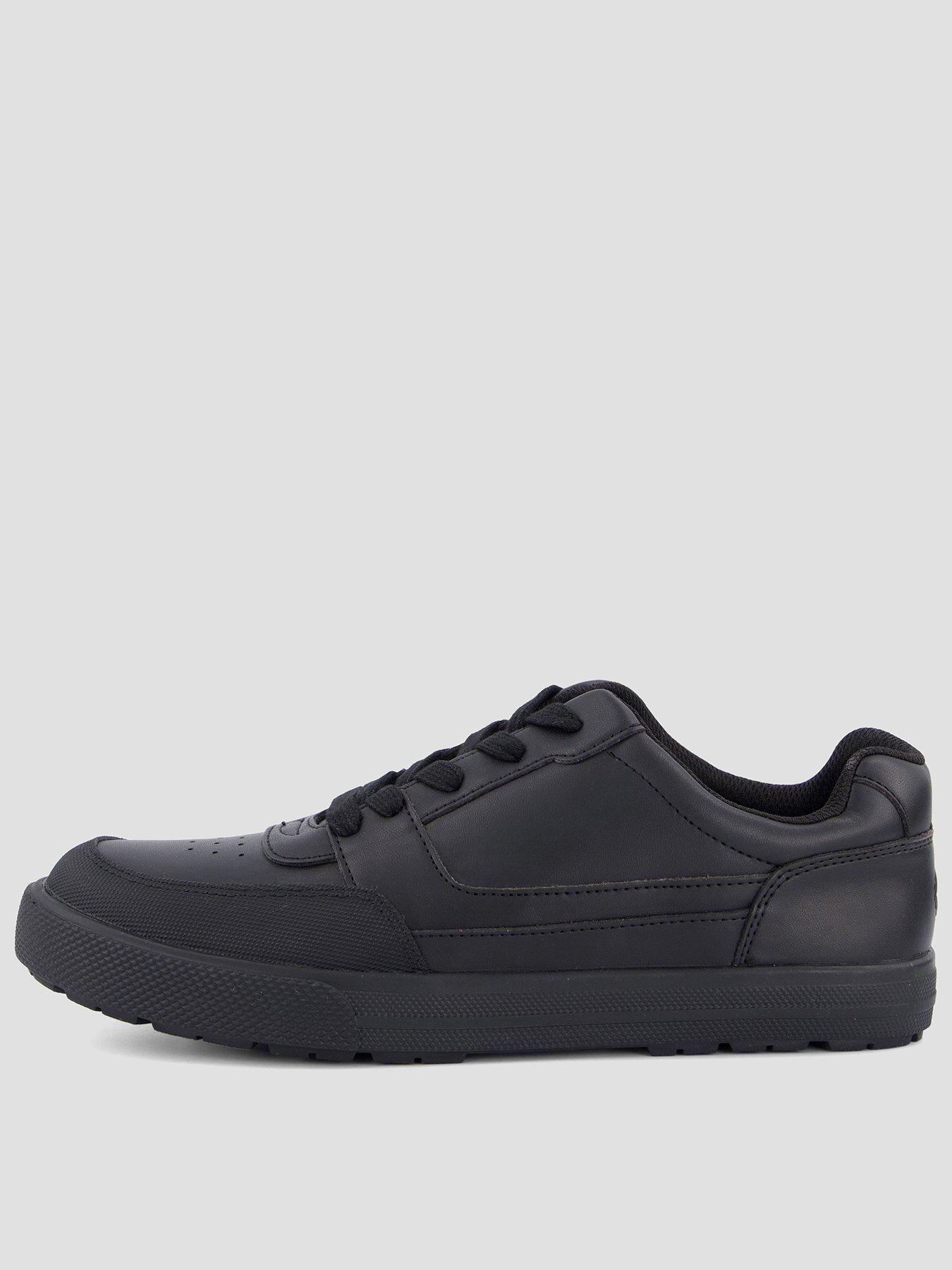 Image 1 of 7 of The Very Collection Older Boys Jackson Lace Up School Shoes - Black