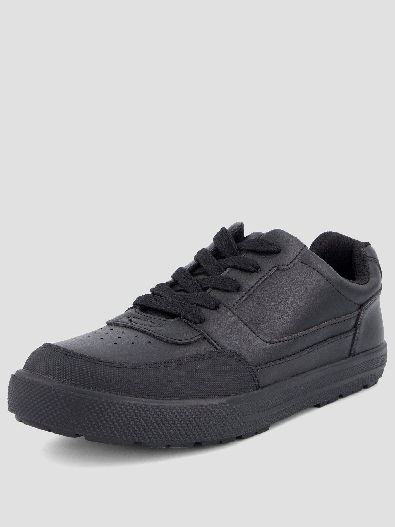 Image 2 of 7 of The Very Collection Older Boys Jackson Lace Up School Shoes - Black