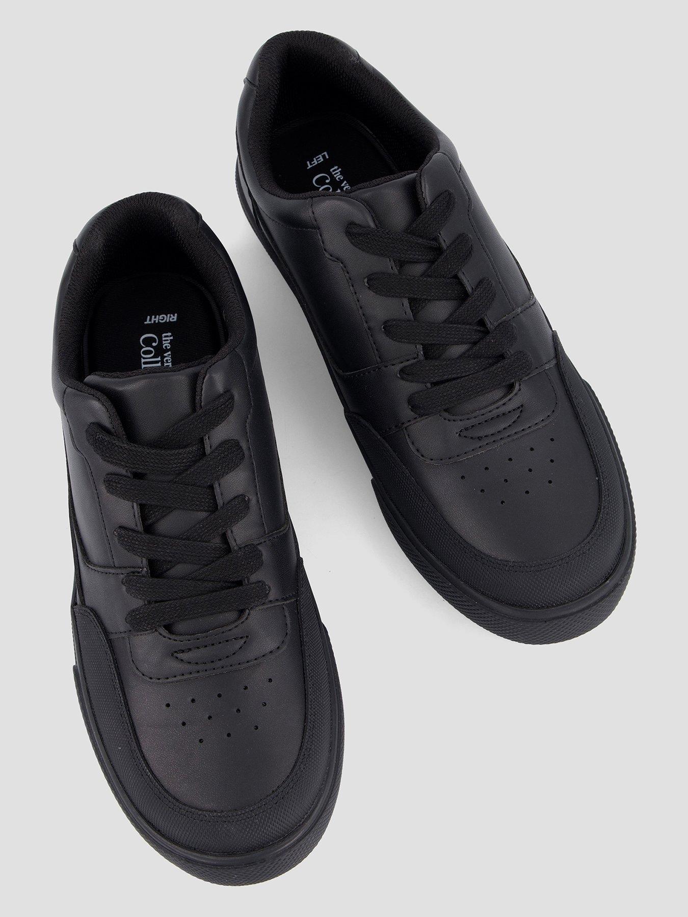 Image 3 of 7 of The Very Collection Older Boys Jackson Lace Up School Shoes - Black