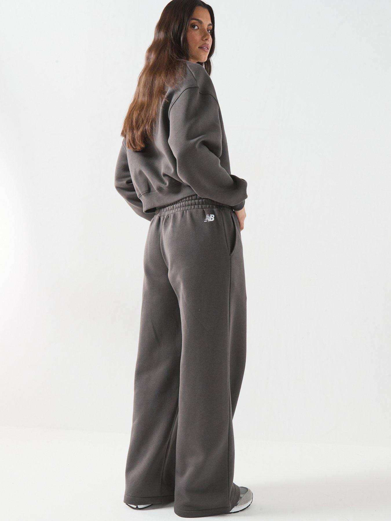 Image 2 of 6 of New Balance Womens Trackside Fleece Pant - Black