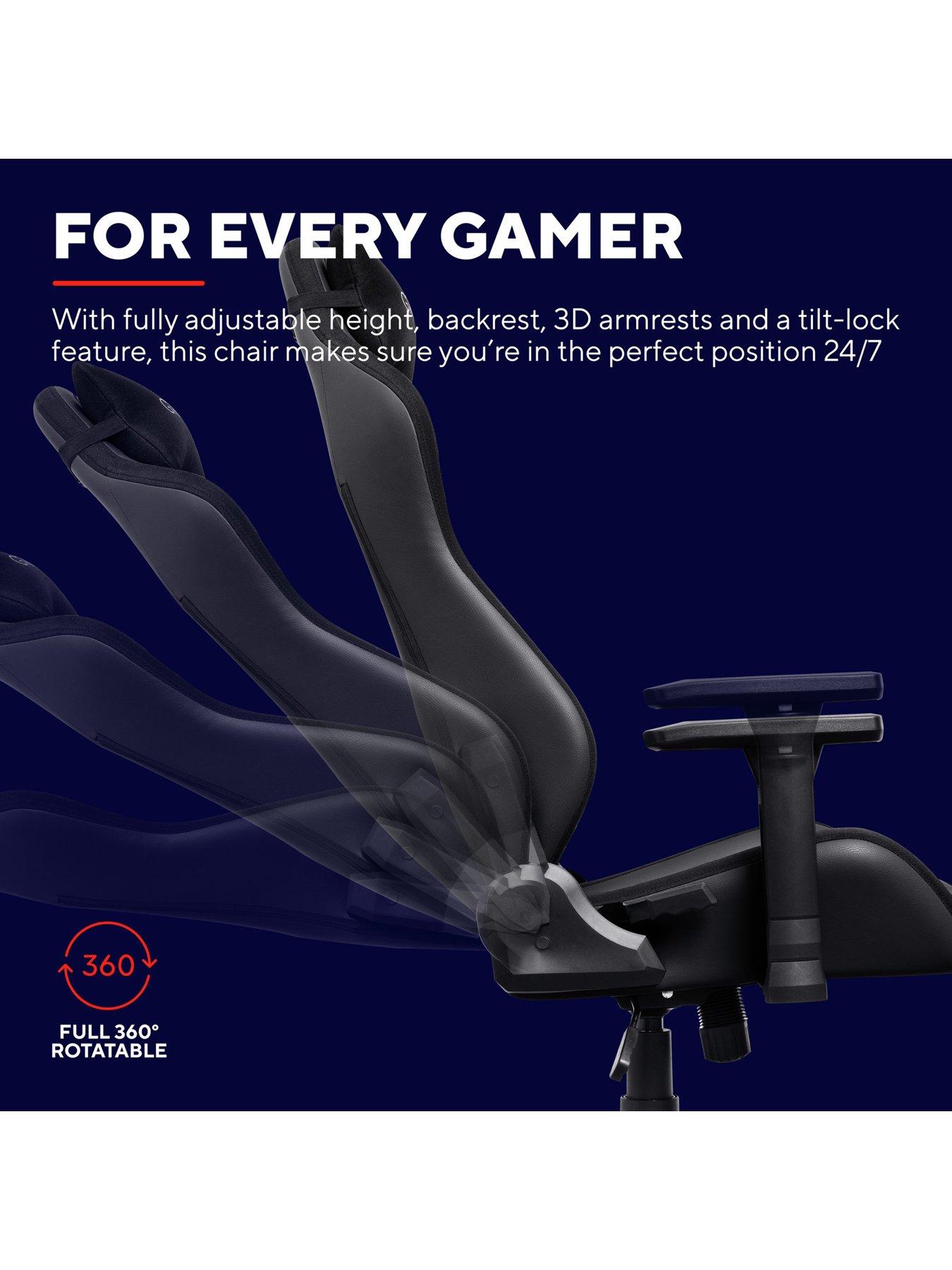  image of trust-gxt714-ruya-comfortable-adjustable-gaming-chair-black