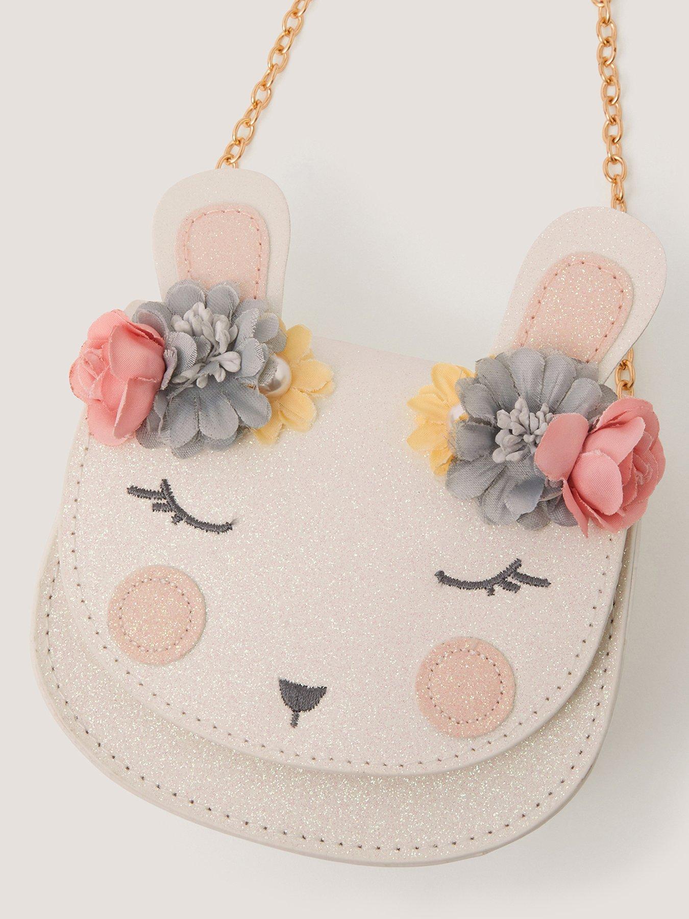  image of monsoon-girls-bunny-flower-bag-multi
