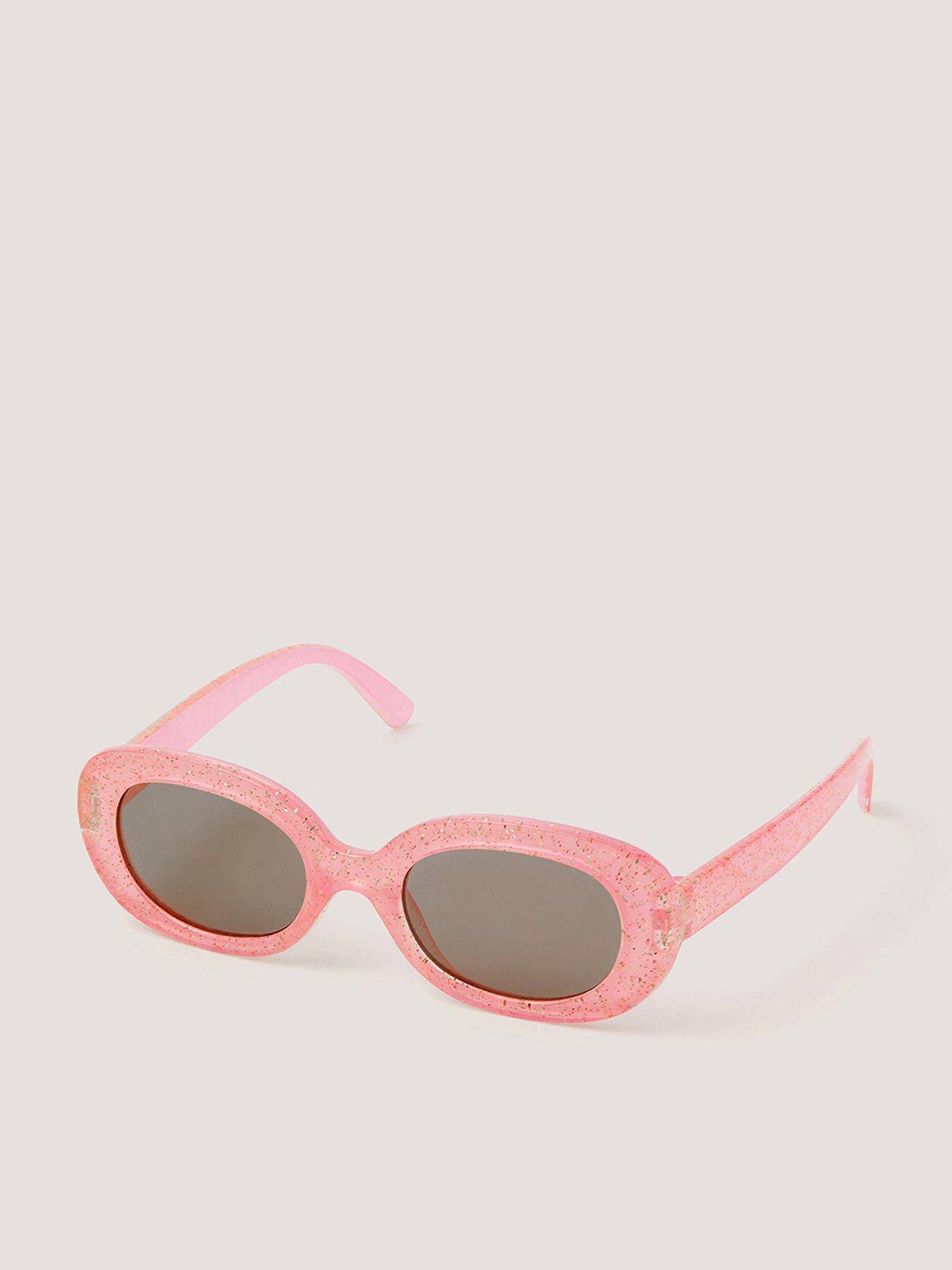 Image 1 of 2 of Monsoon Girls Pink Glitter Sunglasses - Multi