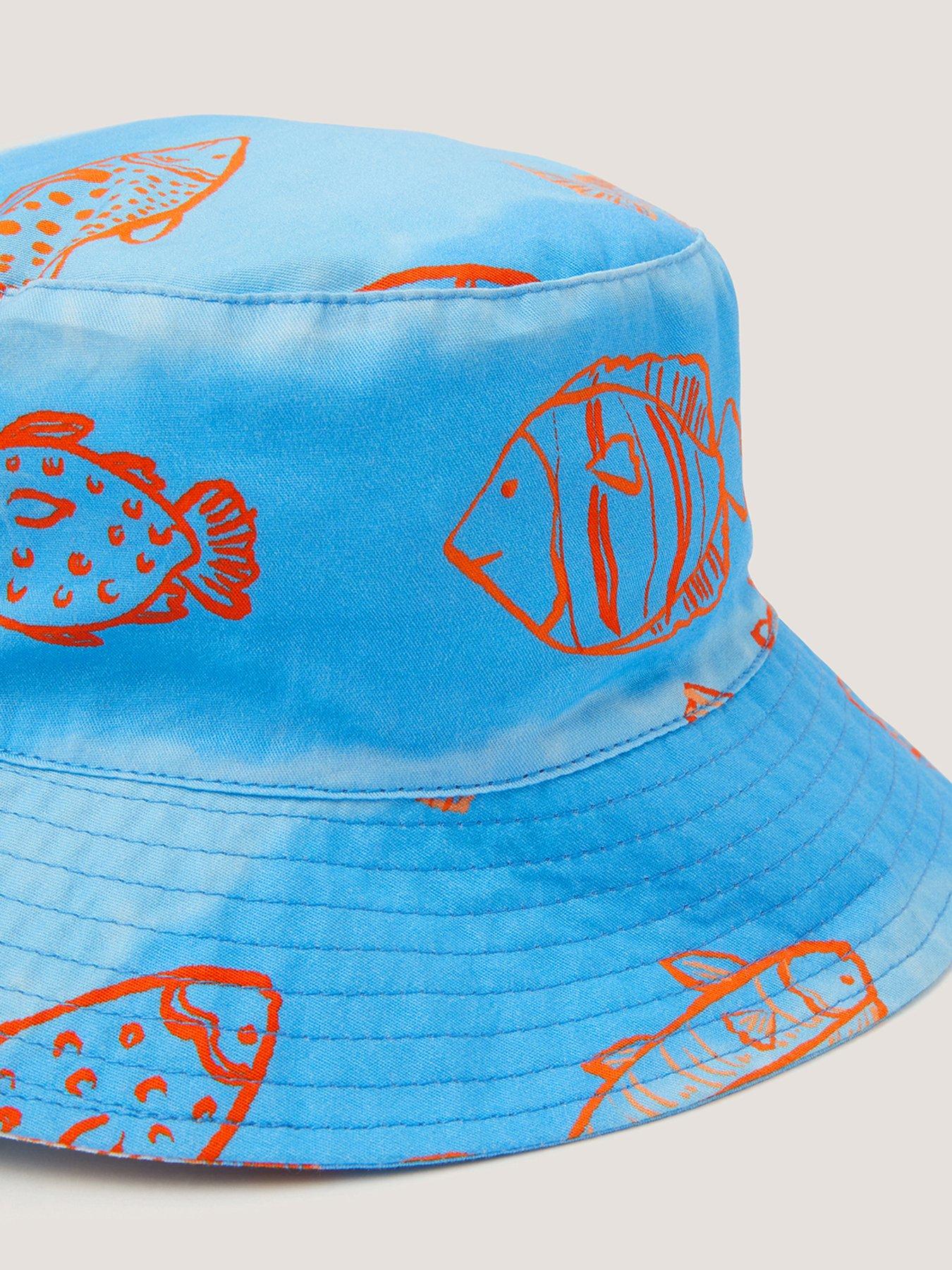  image of monsoon-boys-beach-fish-bucket-hat-blue