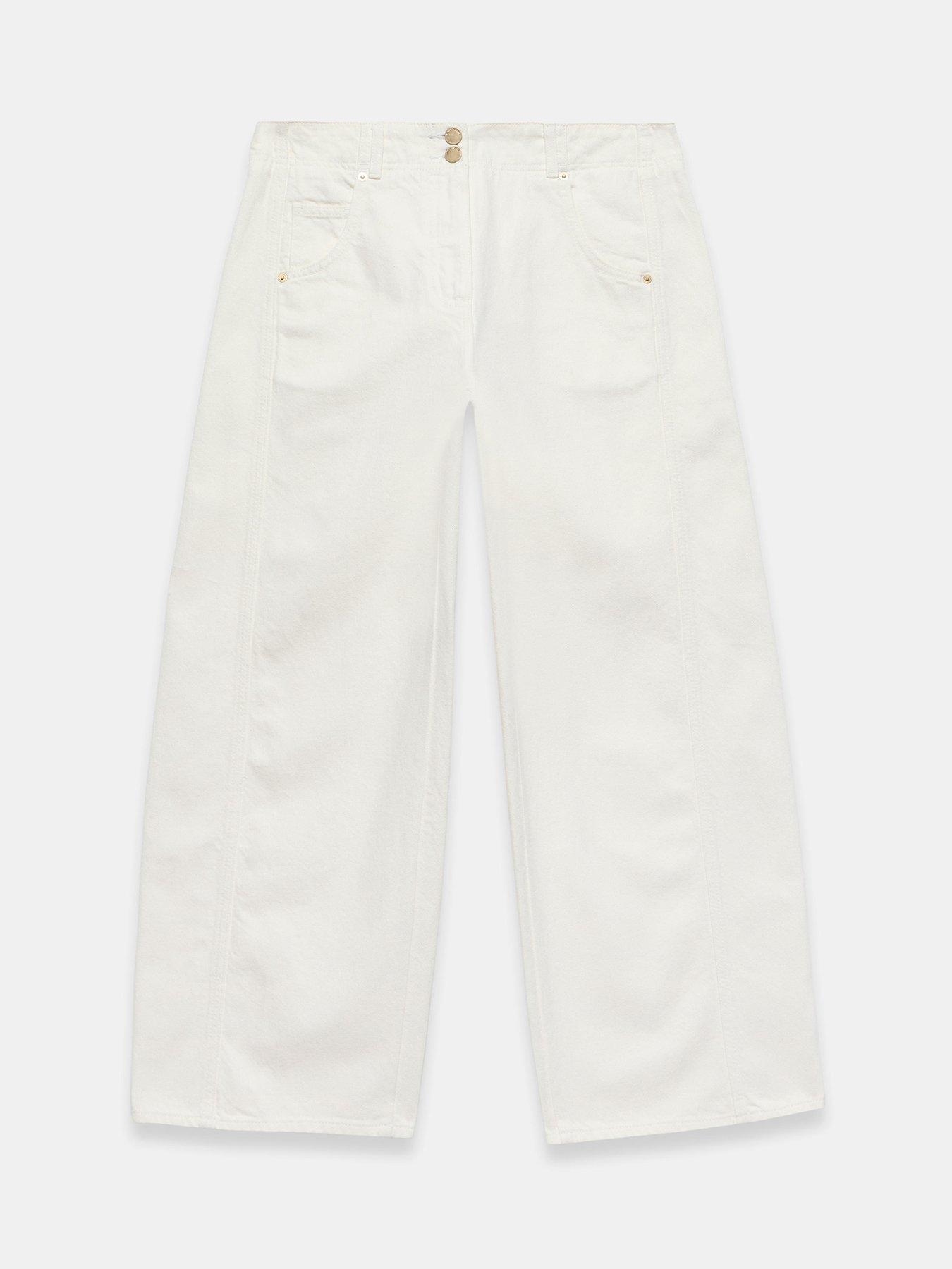  image of mint-velvet-relaxed-wide-jean-ivory