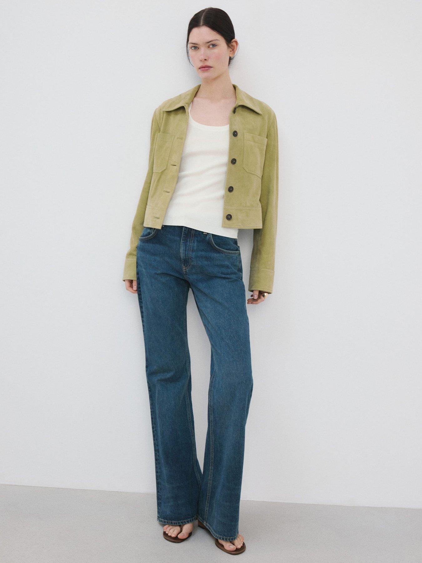  image of mango-round-neck-knitted-top-cream