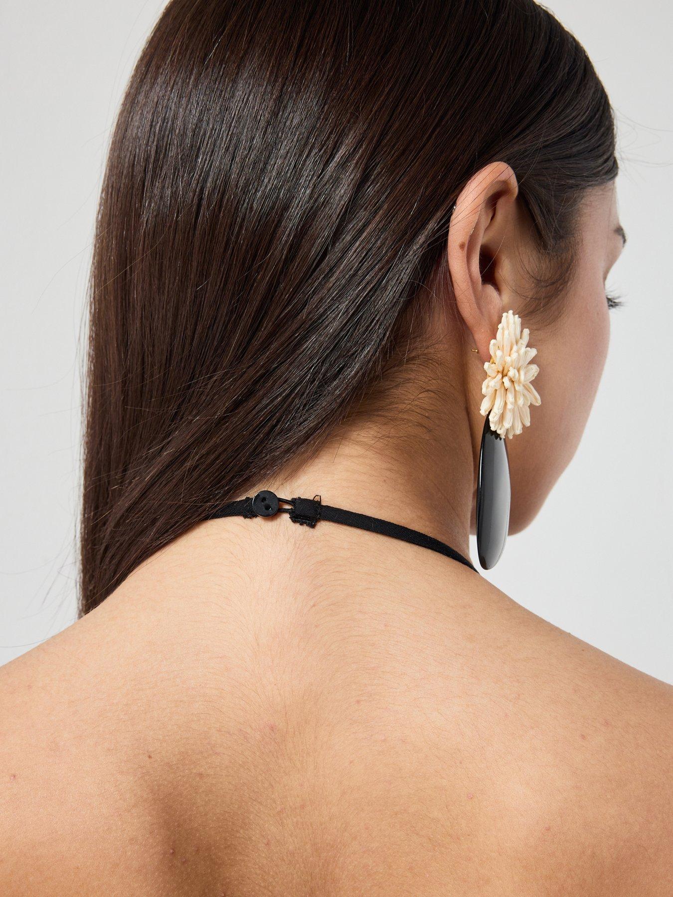 Image 4 of 6 of Mango Halter Balloon Effect Body - Black
