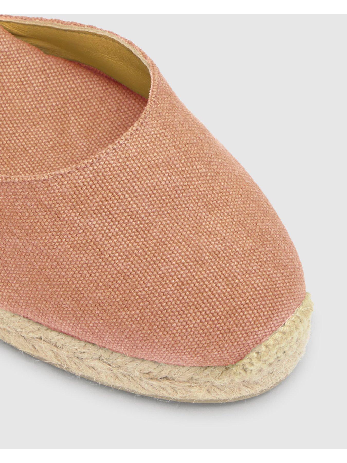 Image 5 of 6 of CASTANER Classic Espadrille Wedge Shoes - Pink