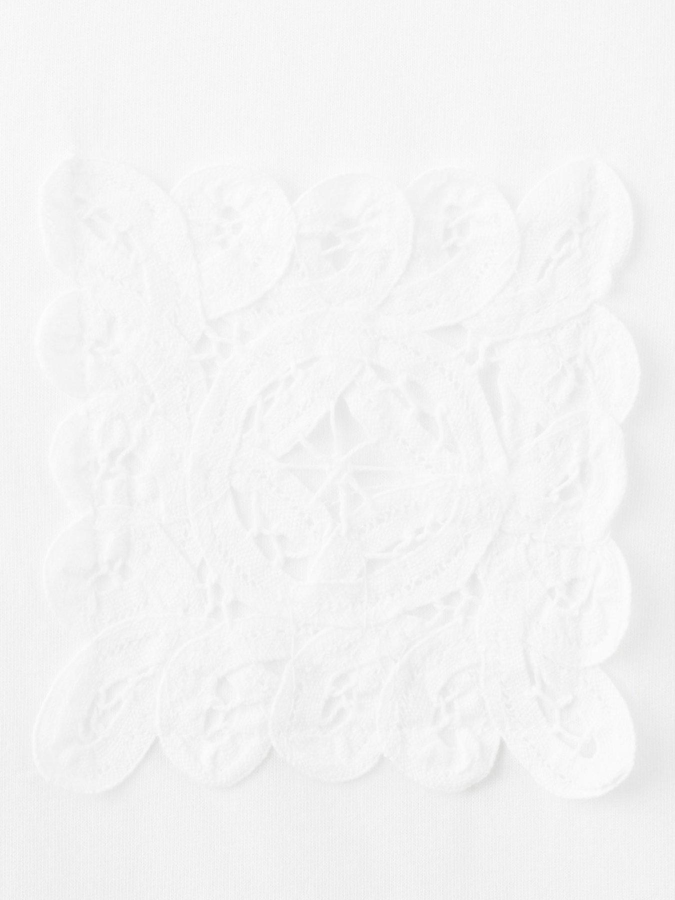  image of mango-embroidered-cotton-t-shirt-white