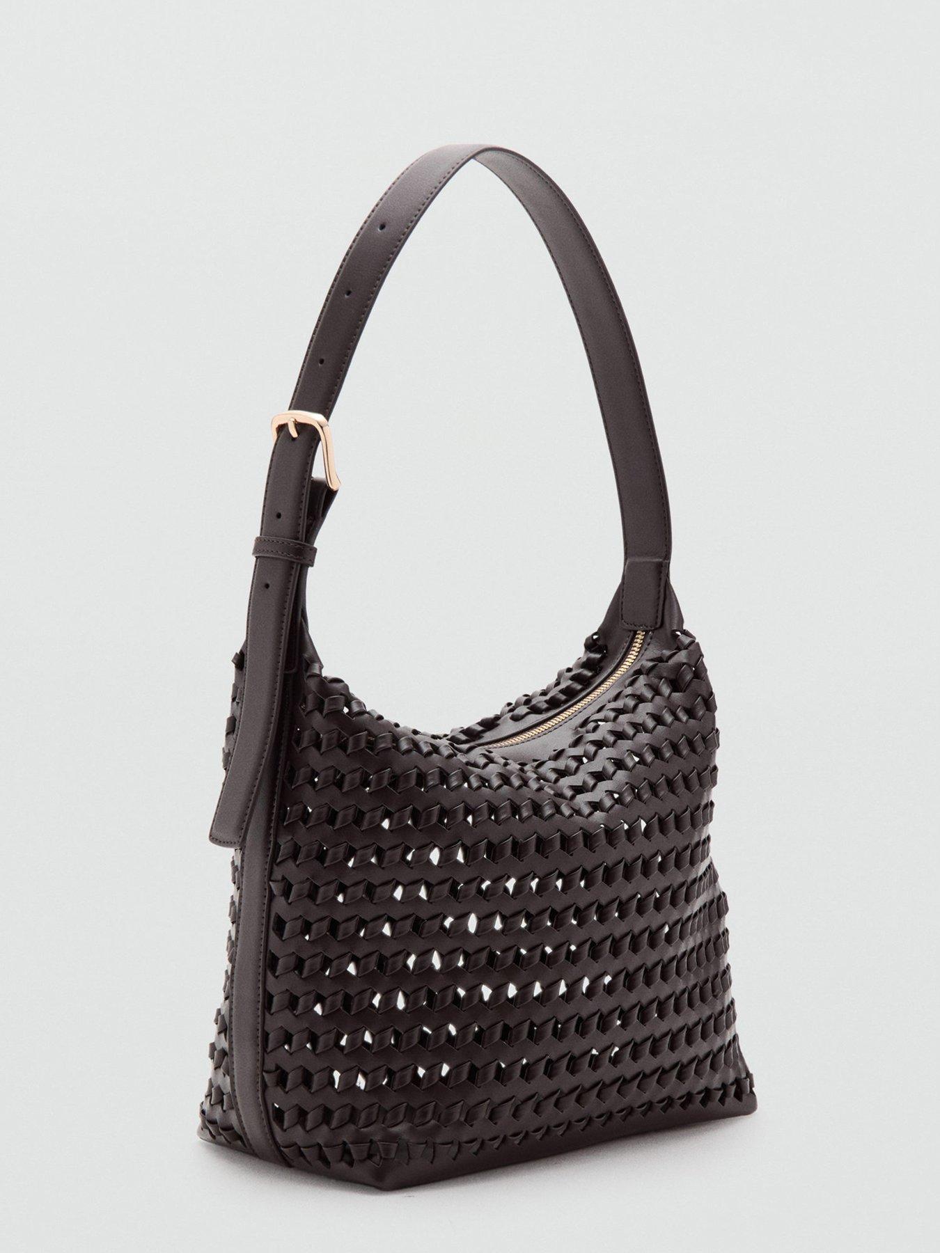 Image 3 of 6 of Mango M Trama Bag- Brown