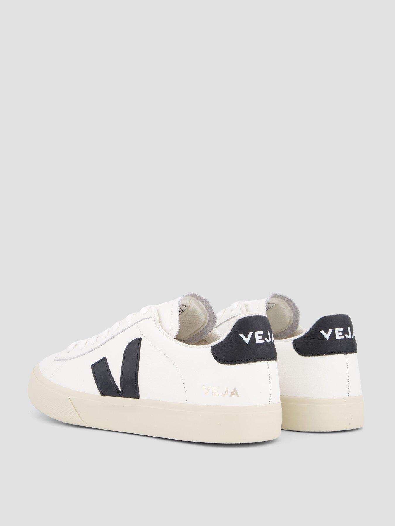 Image 6 of 7 of Veja Mens Unisex Campo Leather Trainers - White
