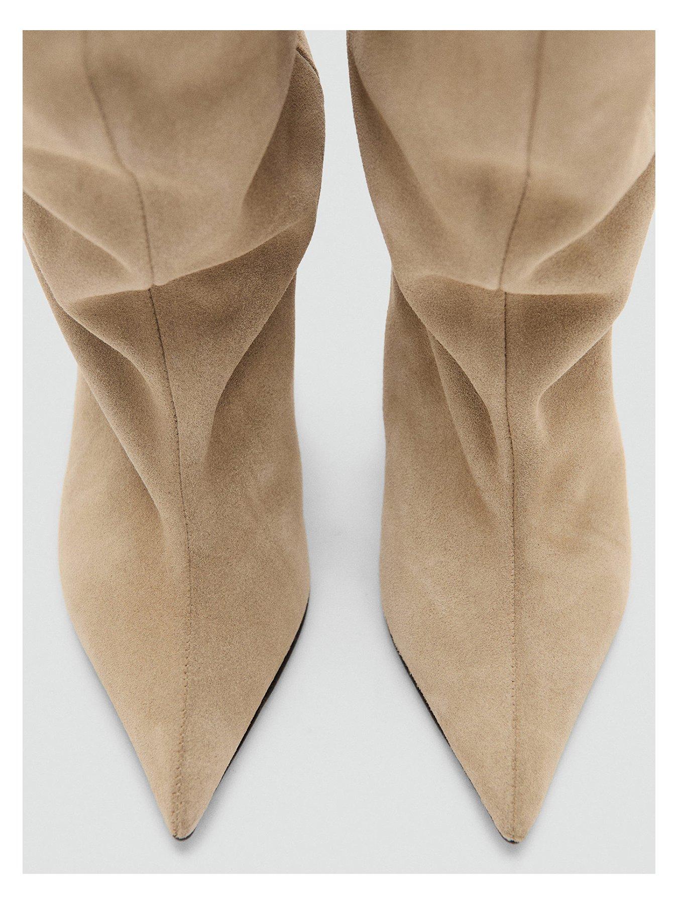 Image 4 of 5 of Mango Ankle Boots Ulises - Beige
