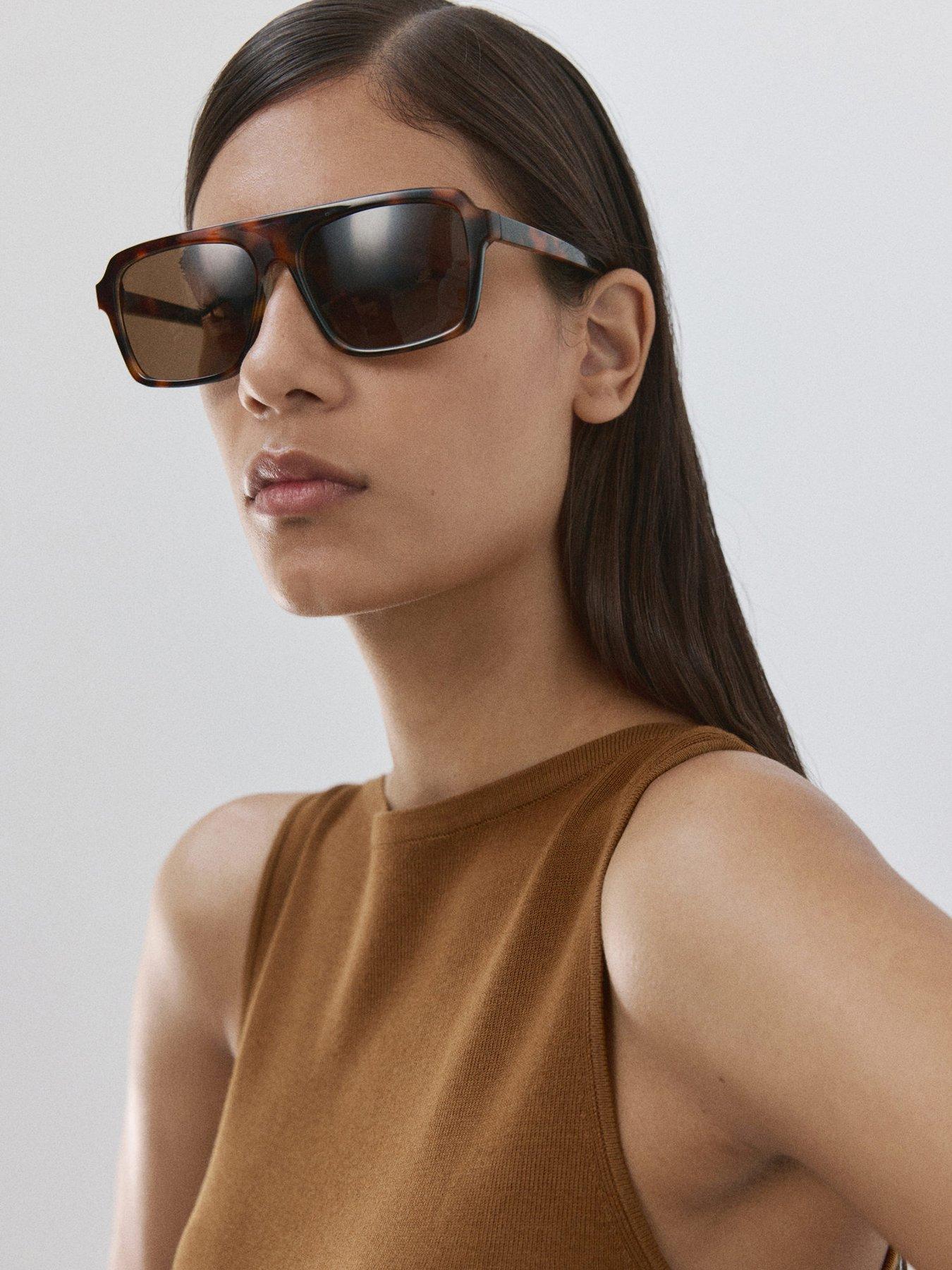  image of mango-fine-knit-top-brown