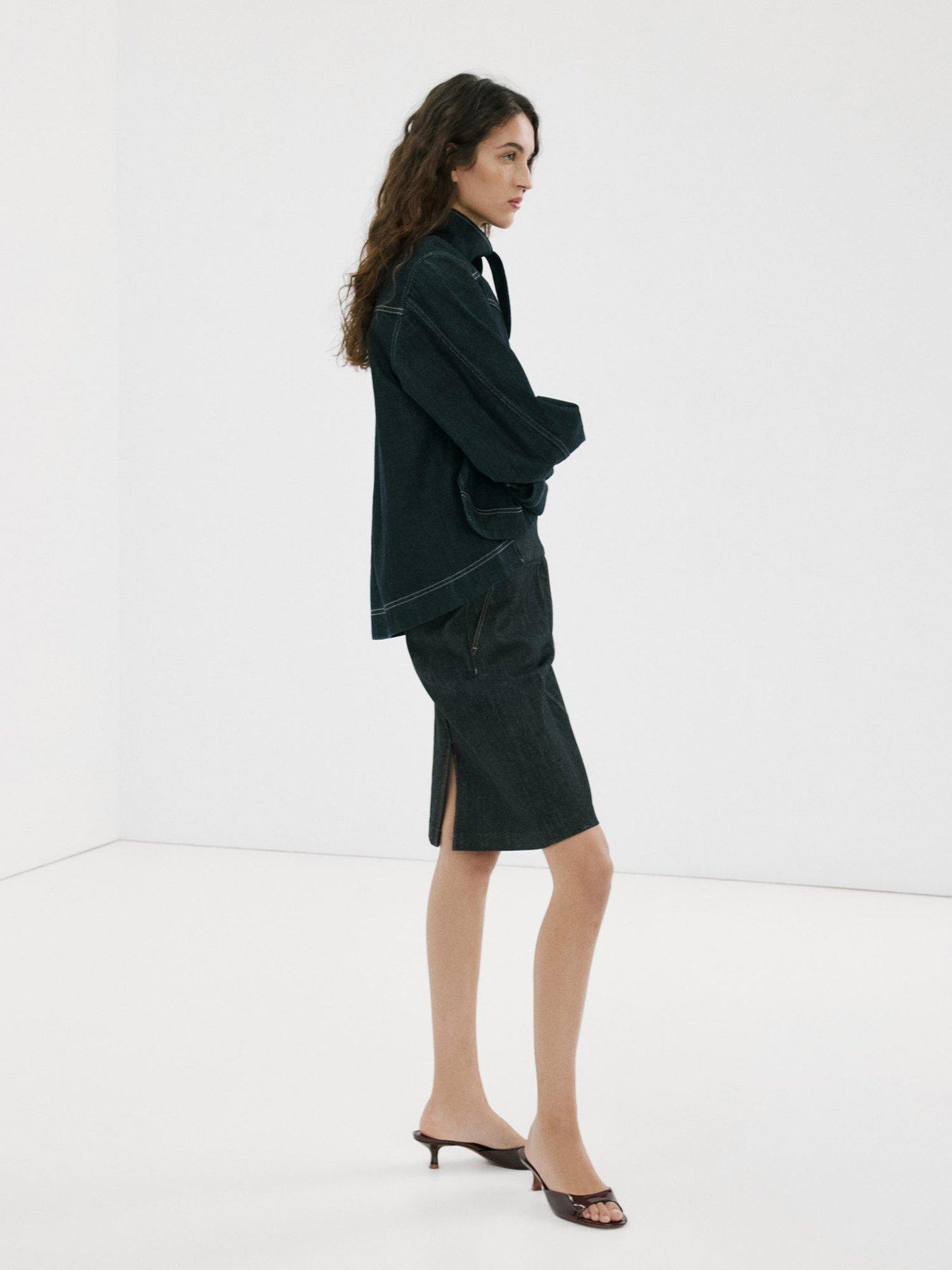  image of mango-pointed-kitten-heel-sandals-chocolate