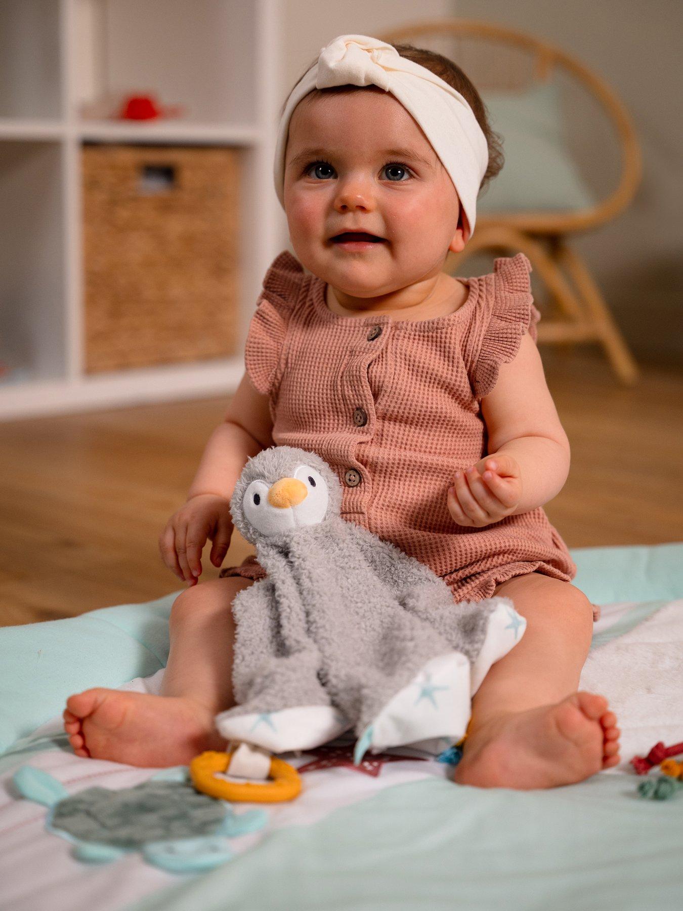 Image 5 of 6 of Little Big Friends Baby Gift Set - Comforter, Squeaker and Baby Book - Ocean