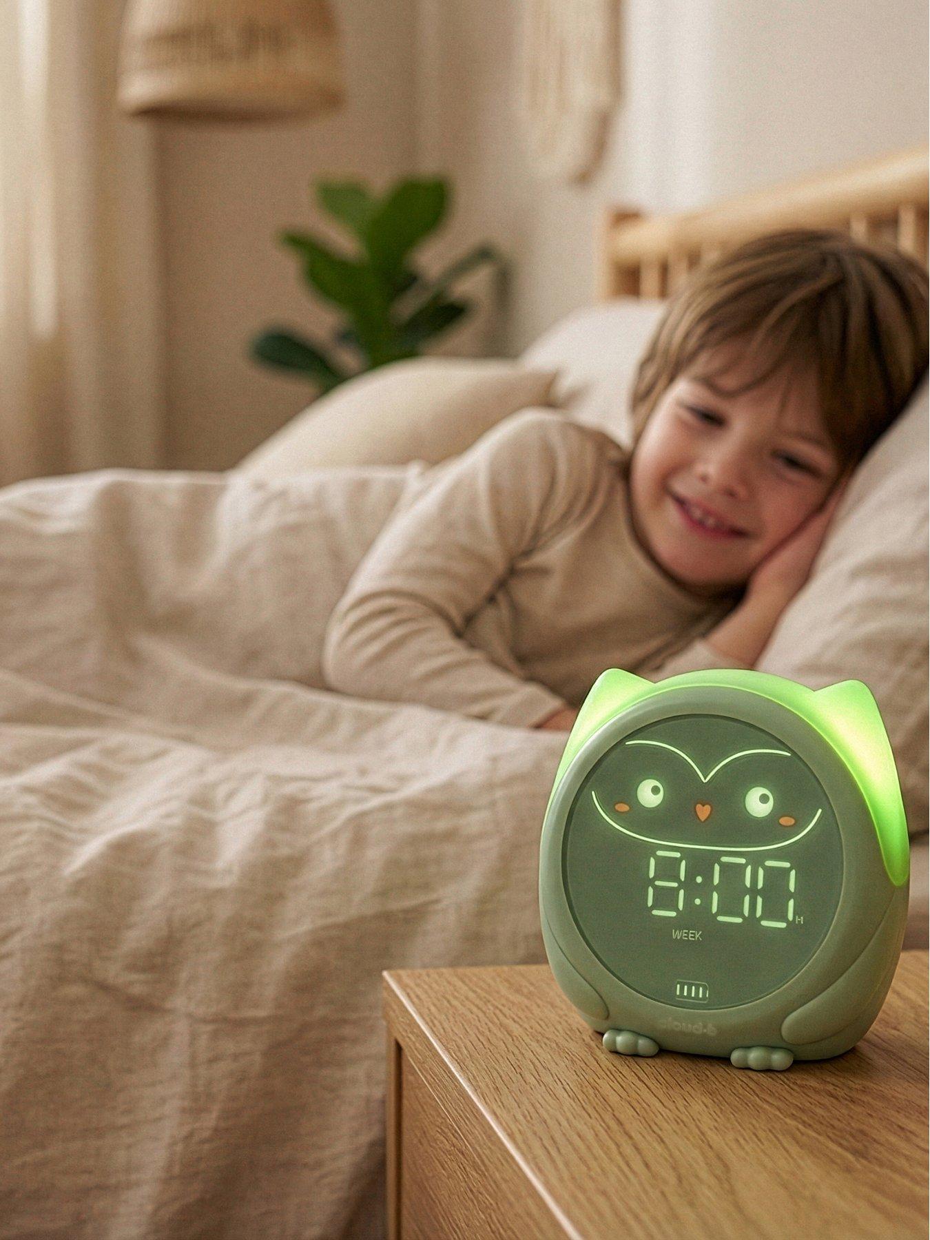  image of cloudb-owlie-sleep-trainer-green