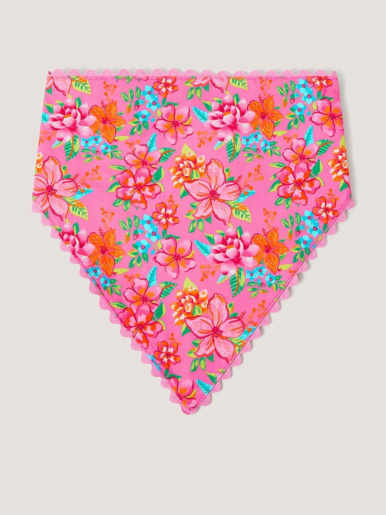Monsoon Girls Tropical Head Scarf - Multi