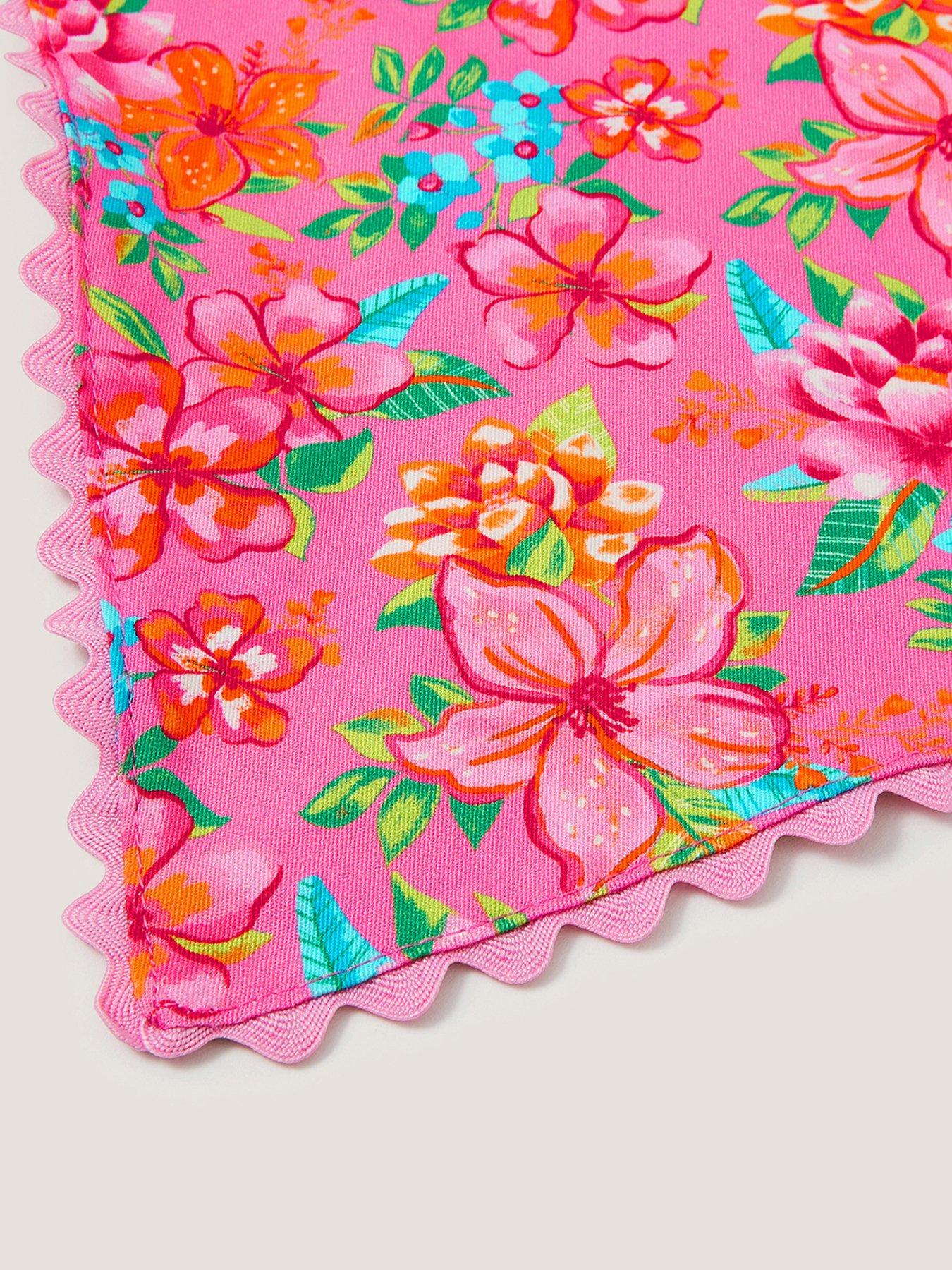  image of monsoon-girls-tropical-head-scarf-multi
