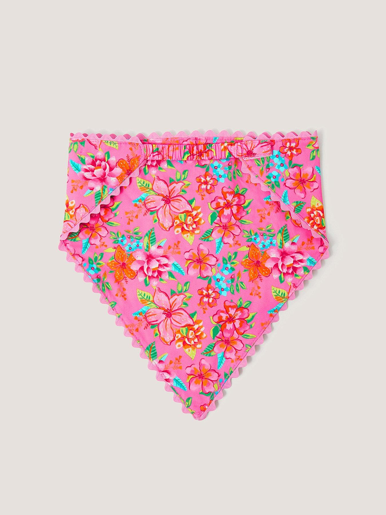  image of monsoon-girls-tropical-head-scarf-multi