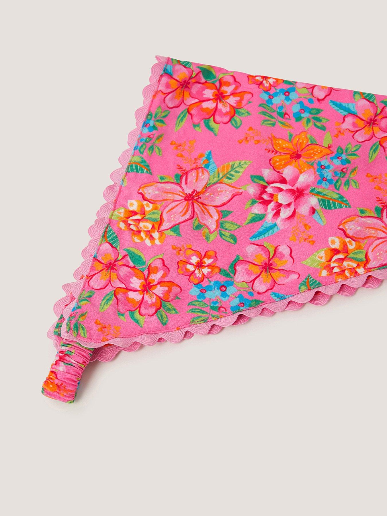  image of monsoon-girls-tropical-head-scarf-multi
