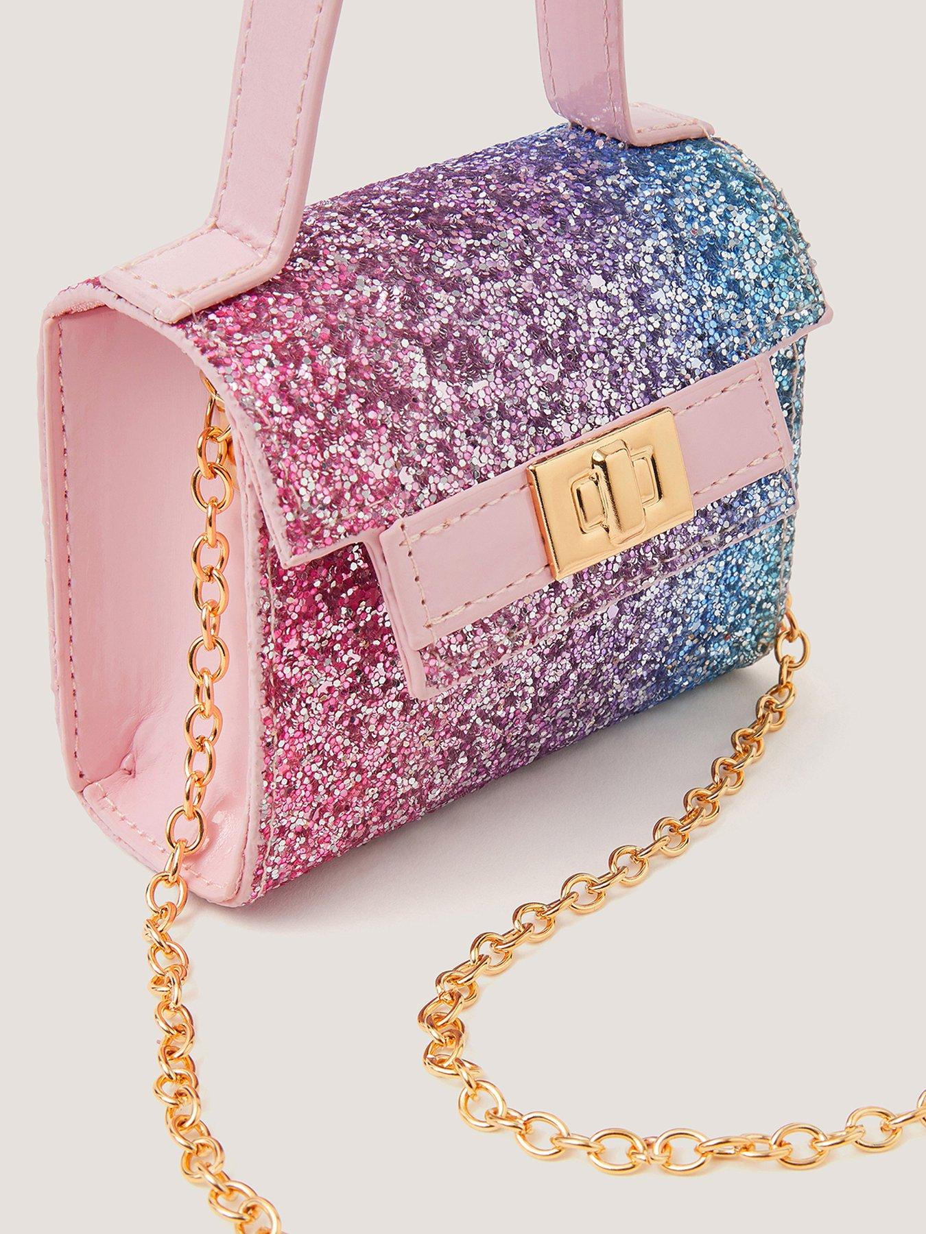 Image 3 of 4 of Monsoon Girls Ombre Sparkle Bag - Multi
