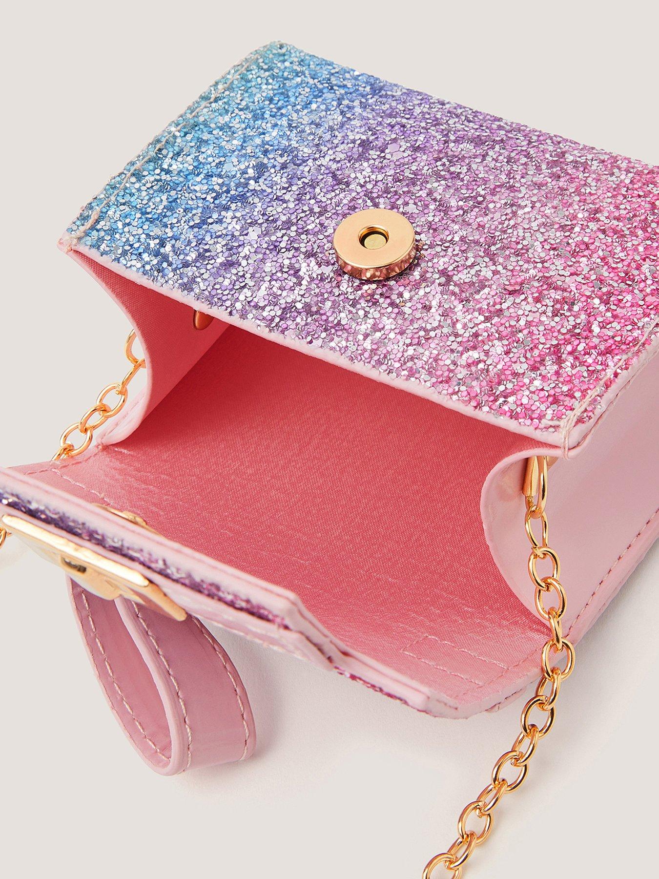 Image 4 of 4 of Monsoon Girls Ombre Sparkle Bag - Multi