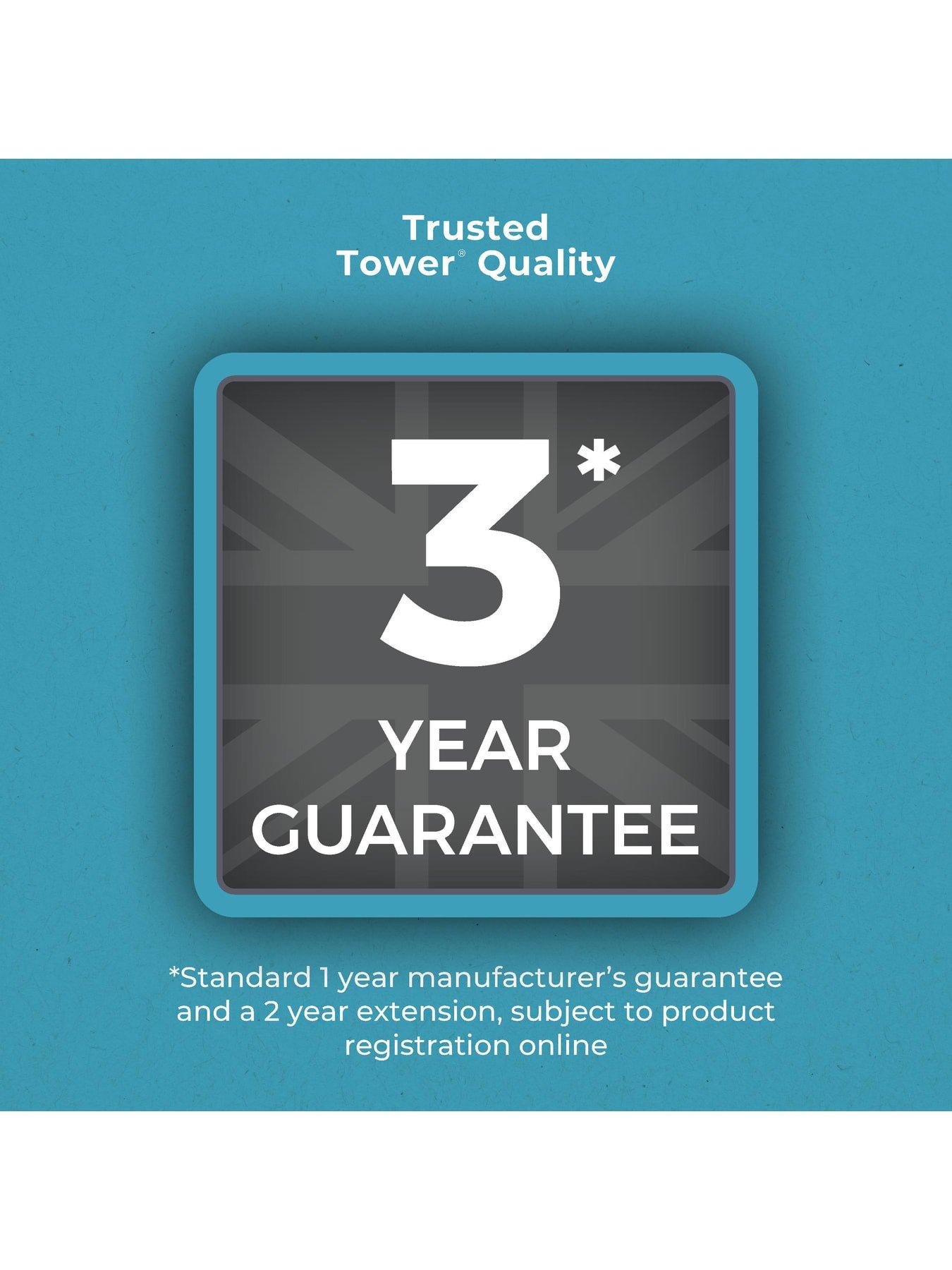 Image 7 of 7 of Tower Aquajet Pro Cordless Wet & Dry Hardfloor Cleaner, Dual Water Tanks, Titanium