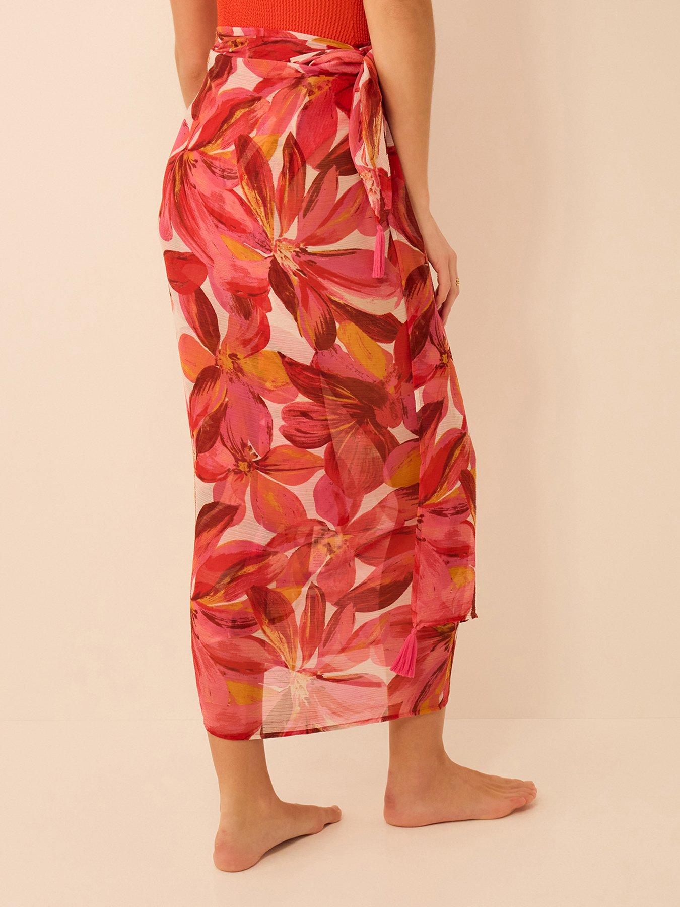  image of accessorize-floral-print-sarong