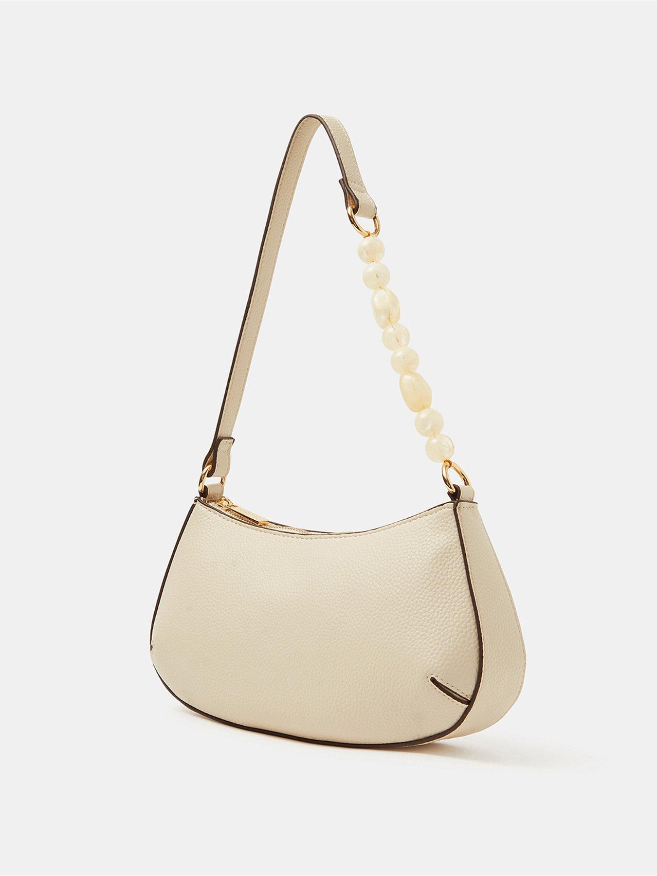  image of accessorize-beaded-strap-shoulder-bag