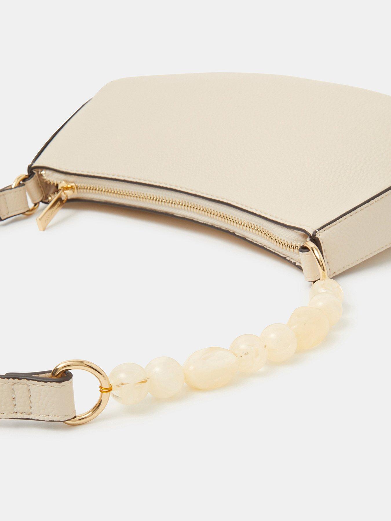  image of accessorize-beaded-strap-shoulder-bag